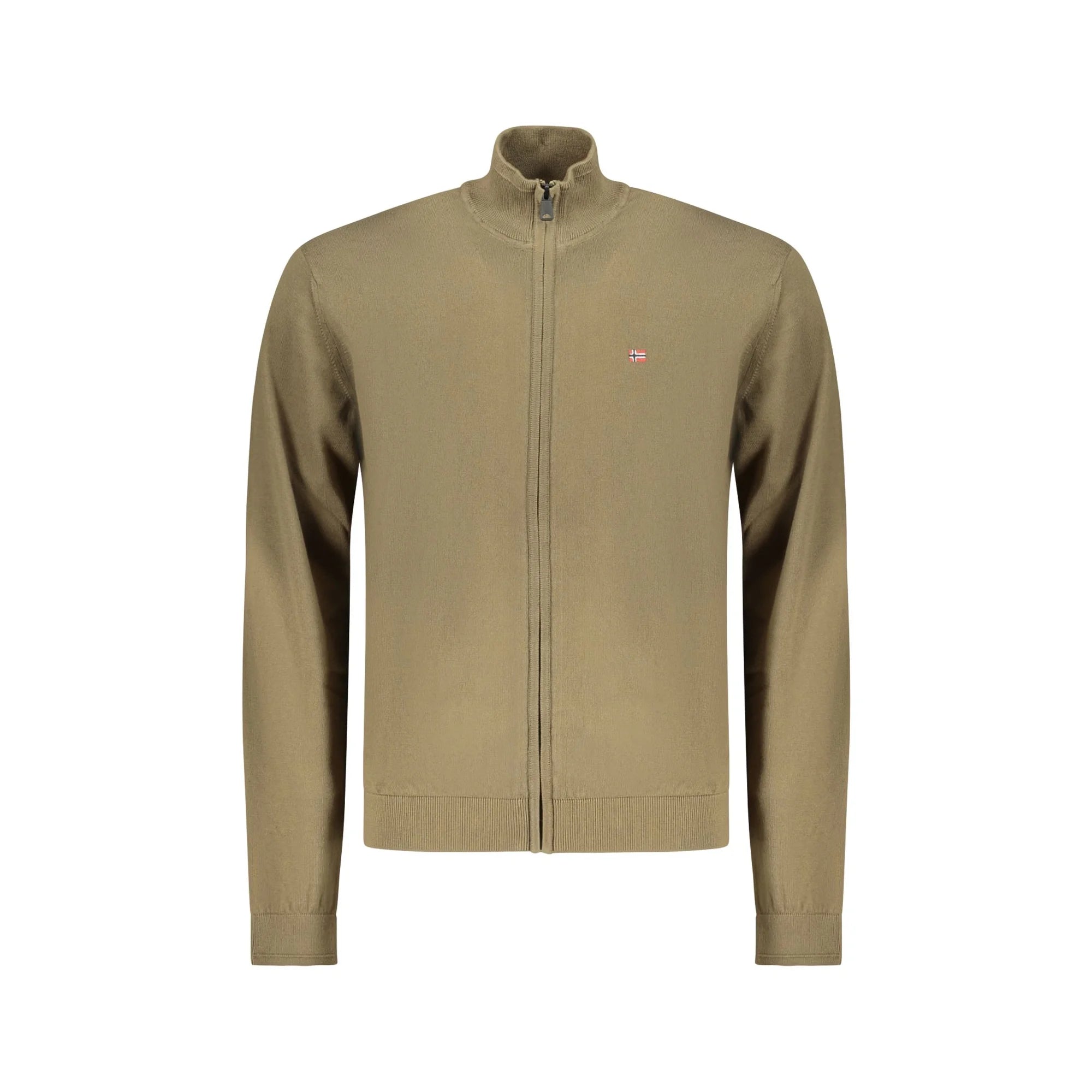 NAPAPIJRI CARDIGAN UOMO VERDE