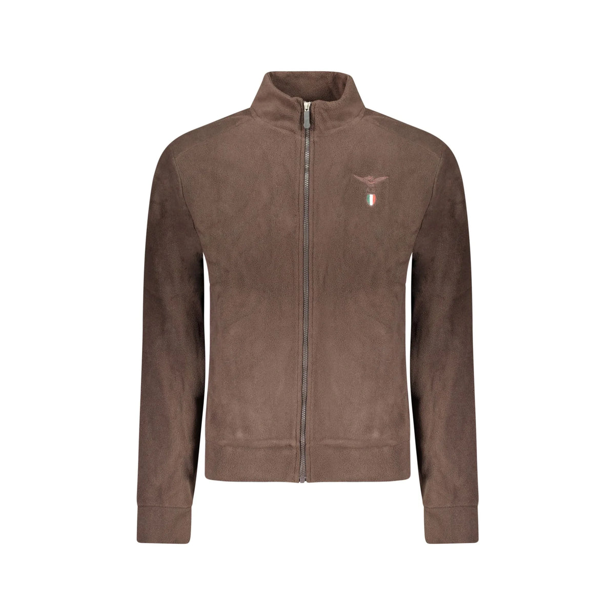 ACCADEMIA MILITARE FELPA CON ZIP UOMO MARRONE