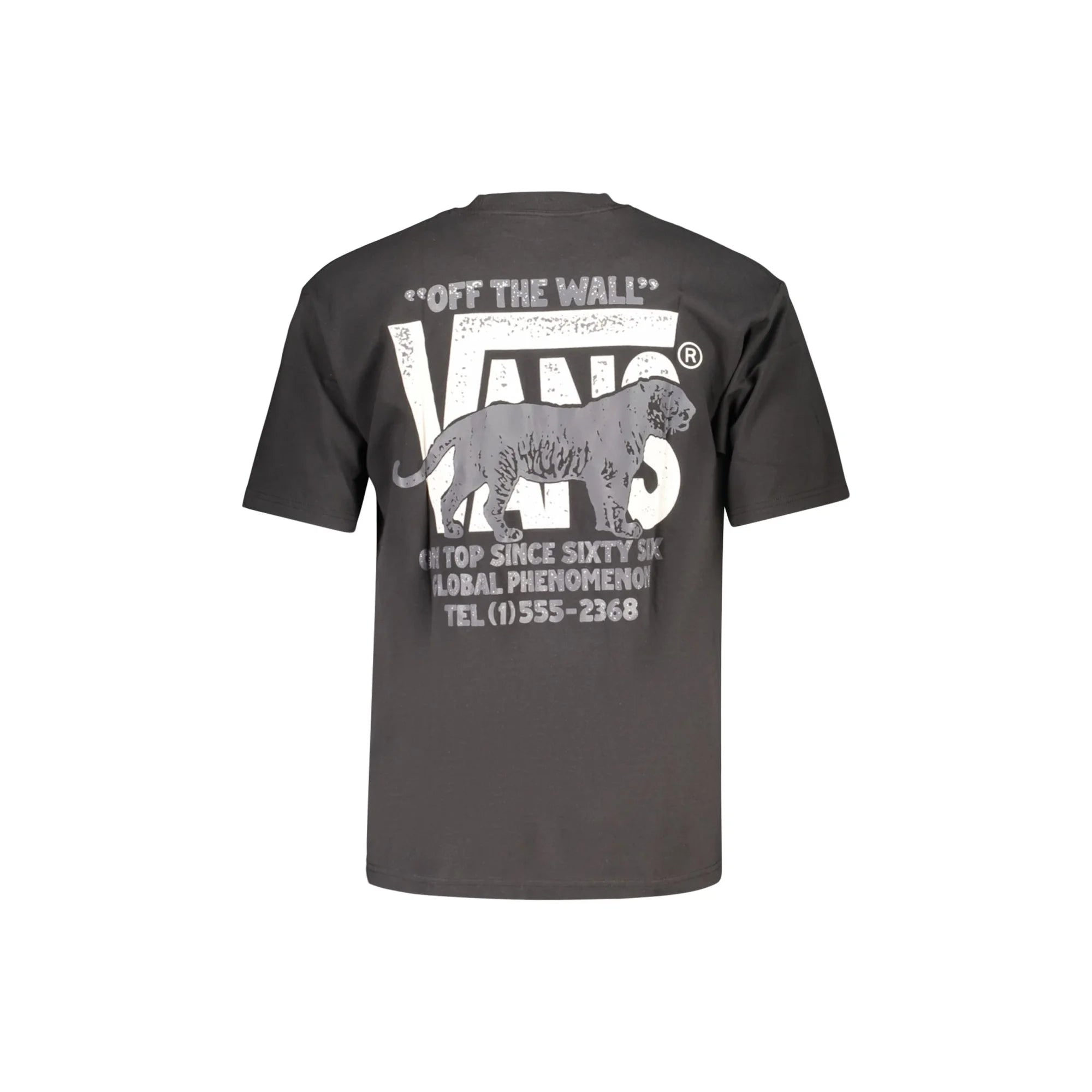 VANS T-SHIRT MANICHE CORTE UOMO NERO