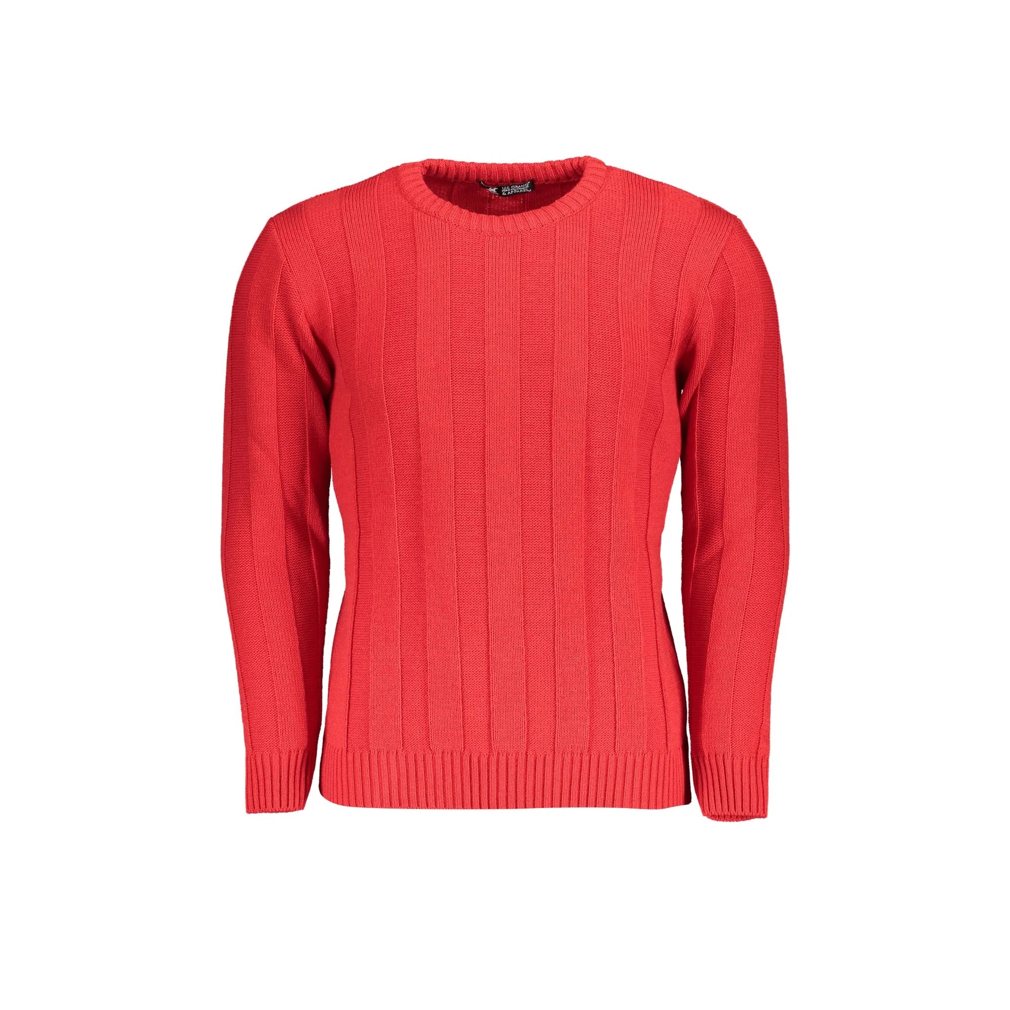 U.S. GRAND POLO MAGLIONE UOMO ROSSO