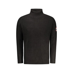 Norway 1963 Pullover Herren Schwarz Stickerei