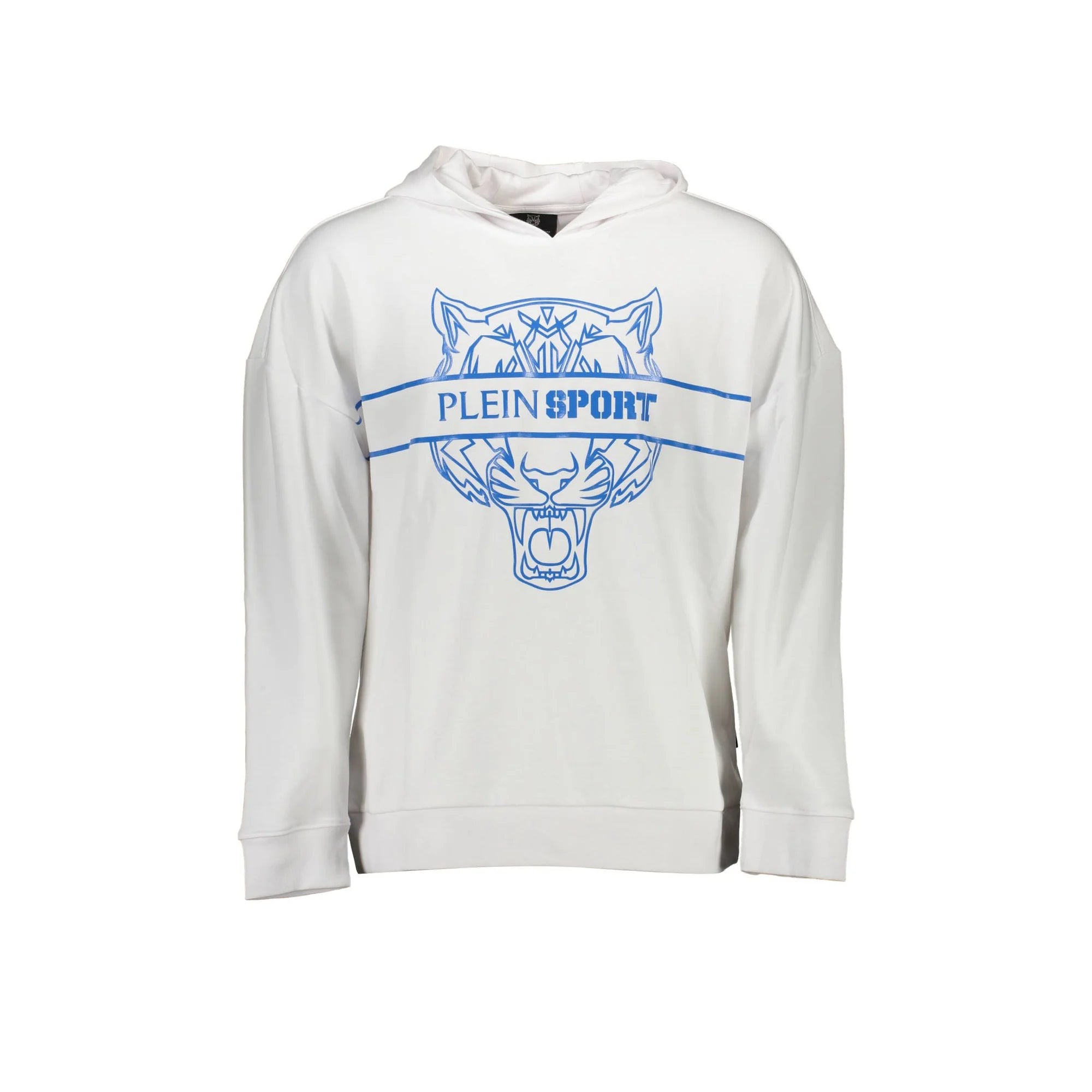 PLEIN SPORT FELPA SENZA ZIP UOMO BIANCO