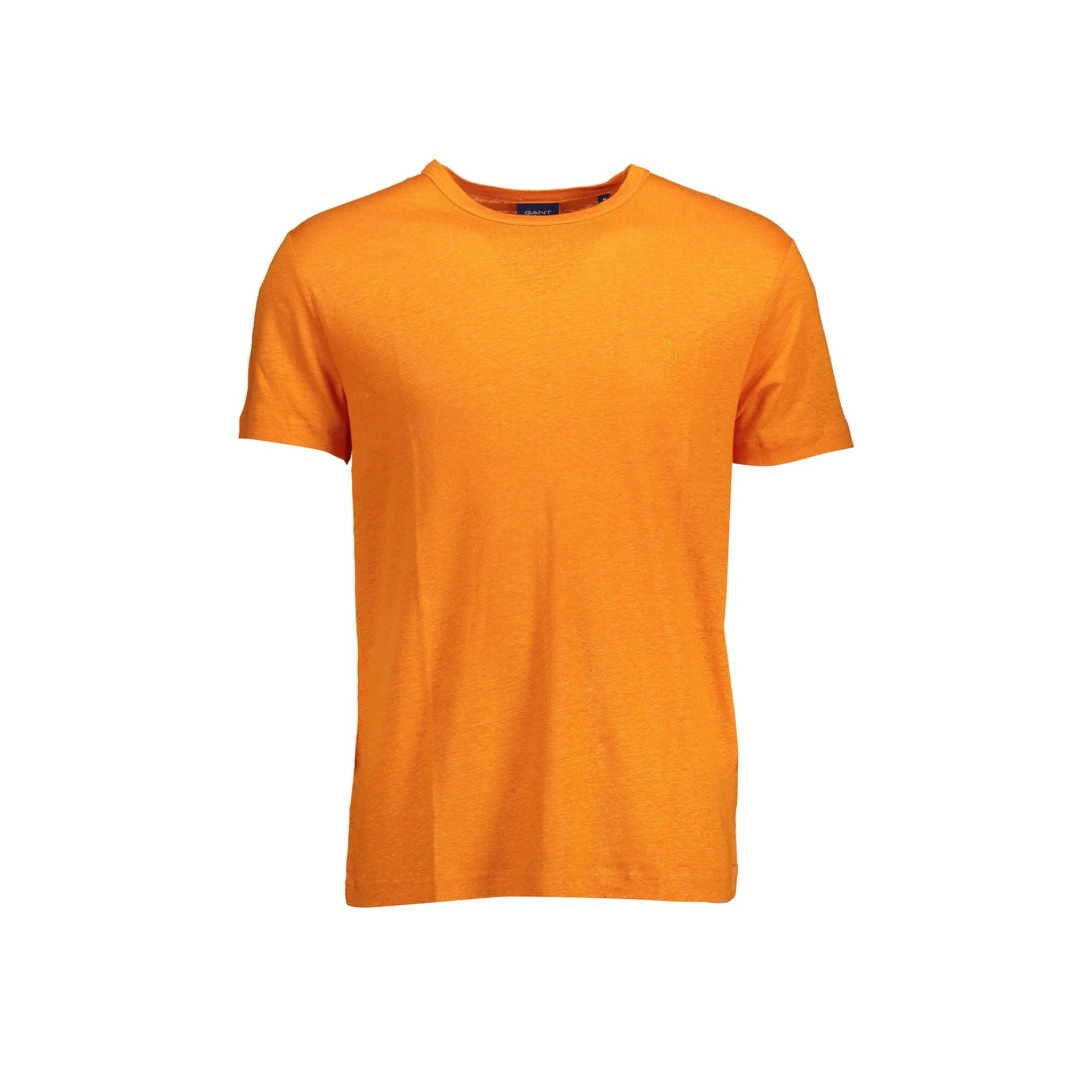 GANT T-SHIRT MANICHE CORTE UOMO ARANCIO