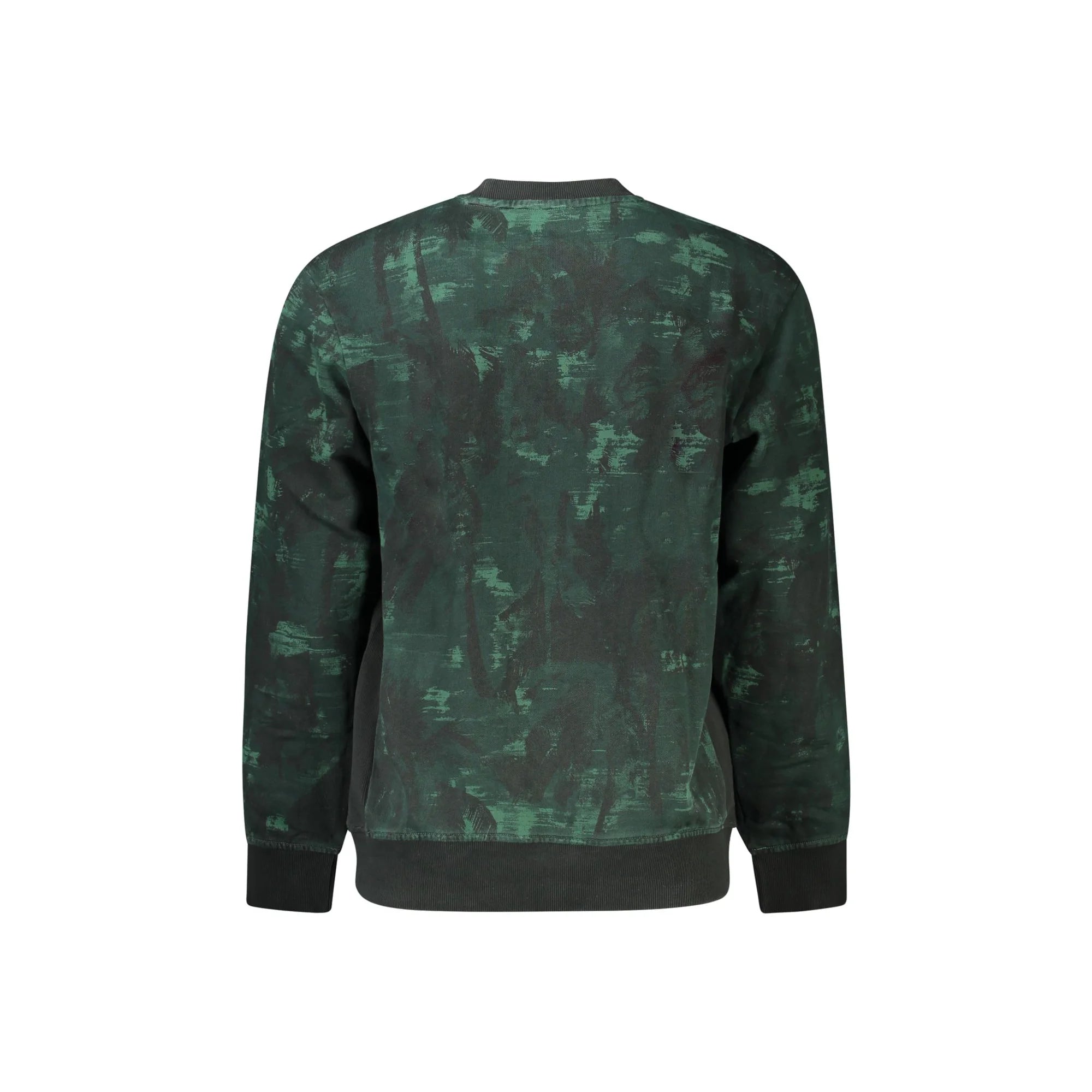 HUGO BOSS FELPA SENZA ZIP UOMO VERDE