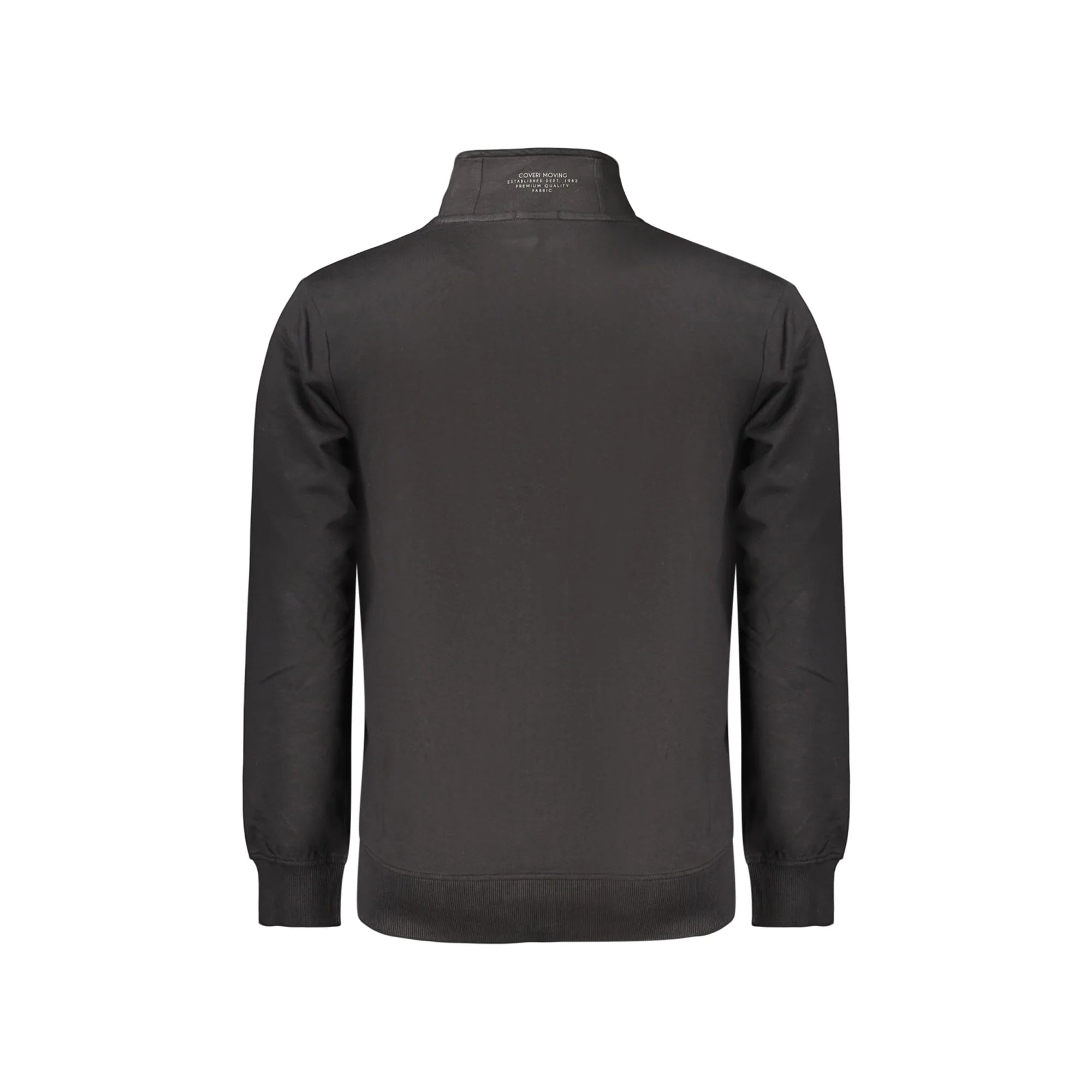 COVERI MOVING FELPA CON ZIP UOMO NERO