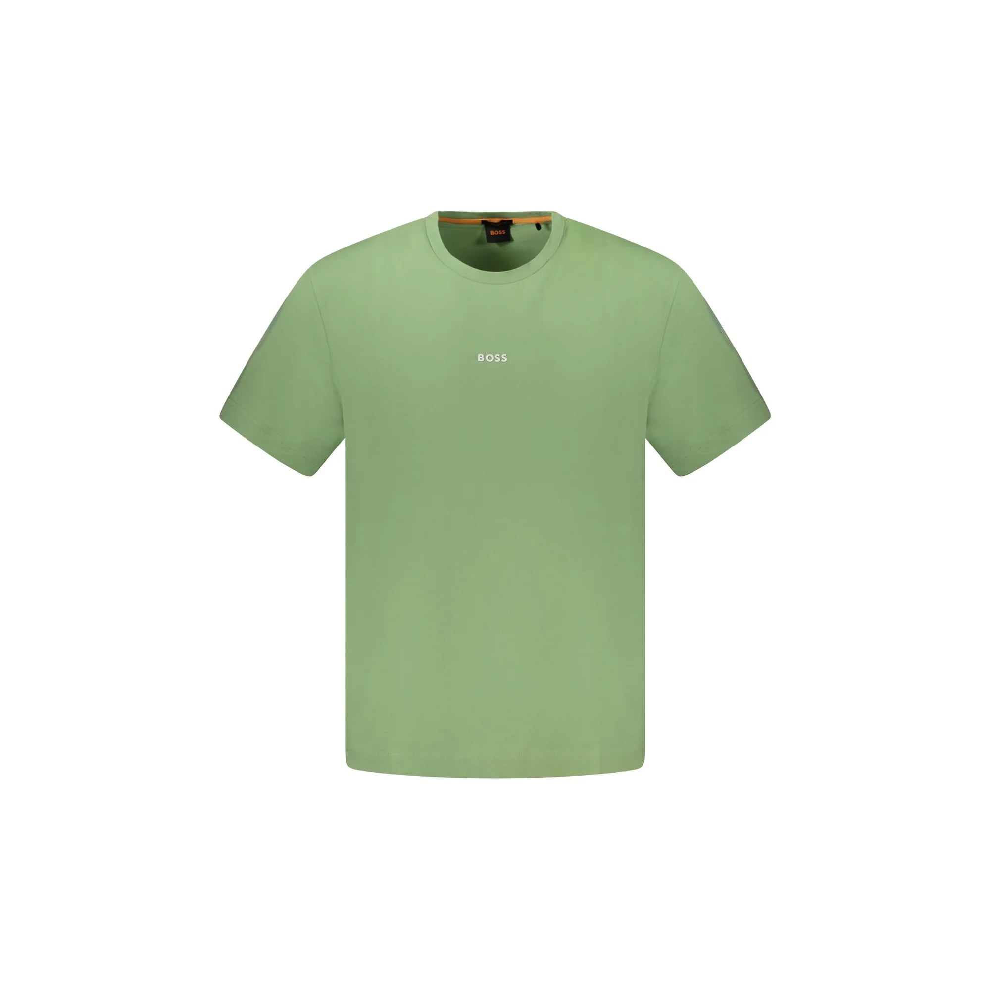 HUGO BOSS T-SHIRT MANICHE CORTE UOMO VERDE