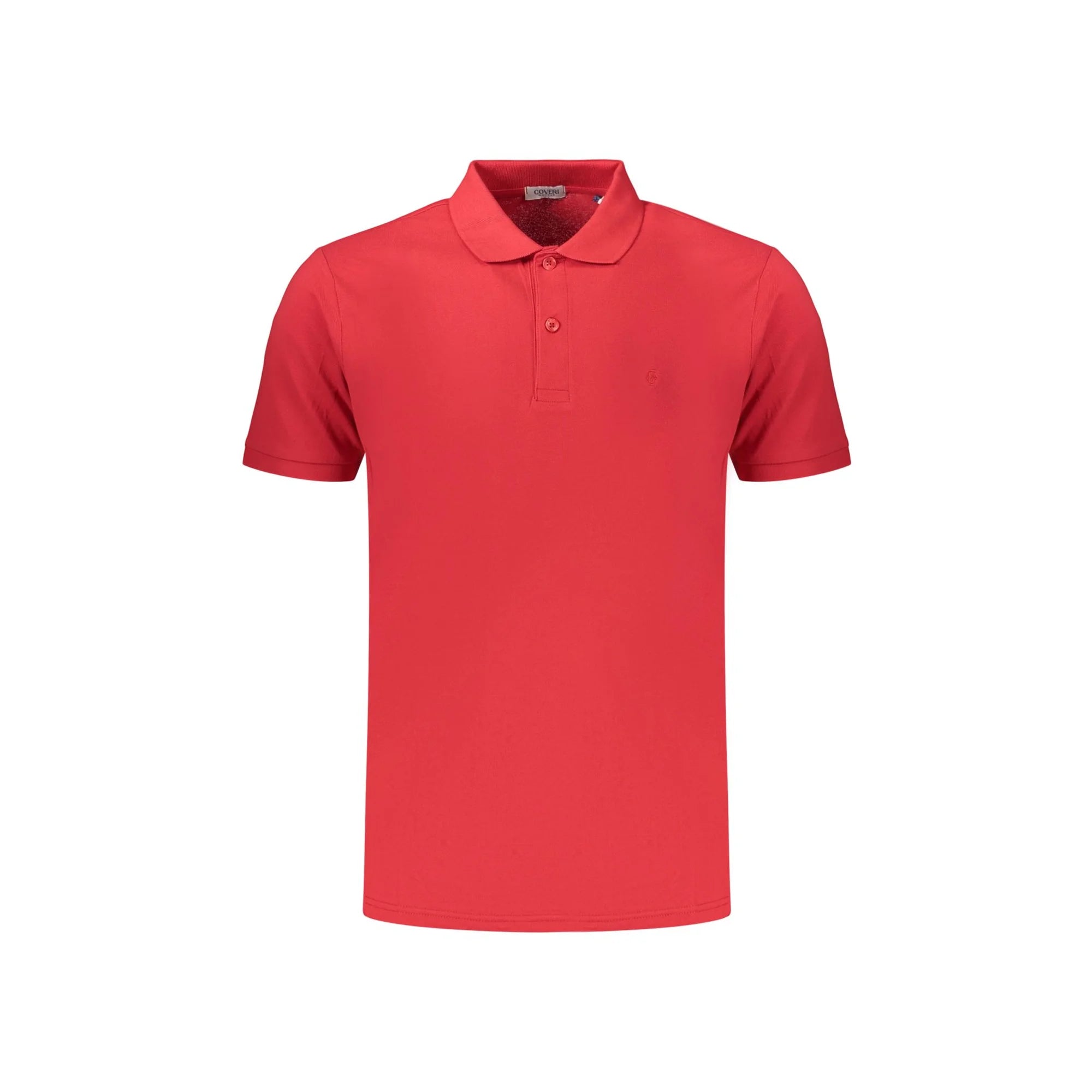 COVERI MOVING POLO MANICHE CORTE UOMO ROSSO
