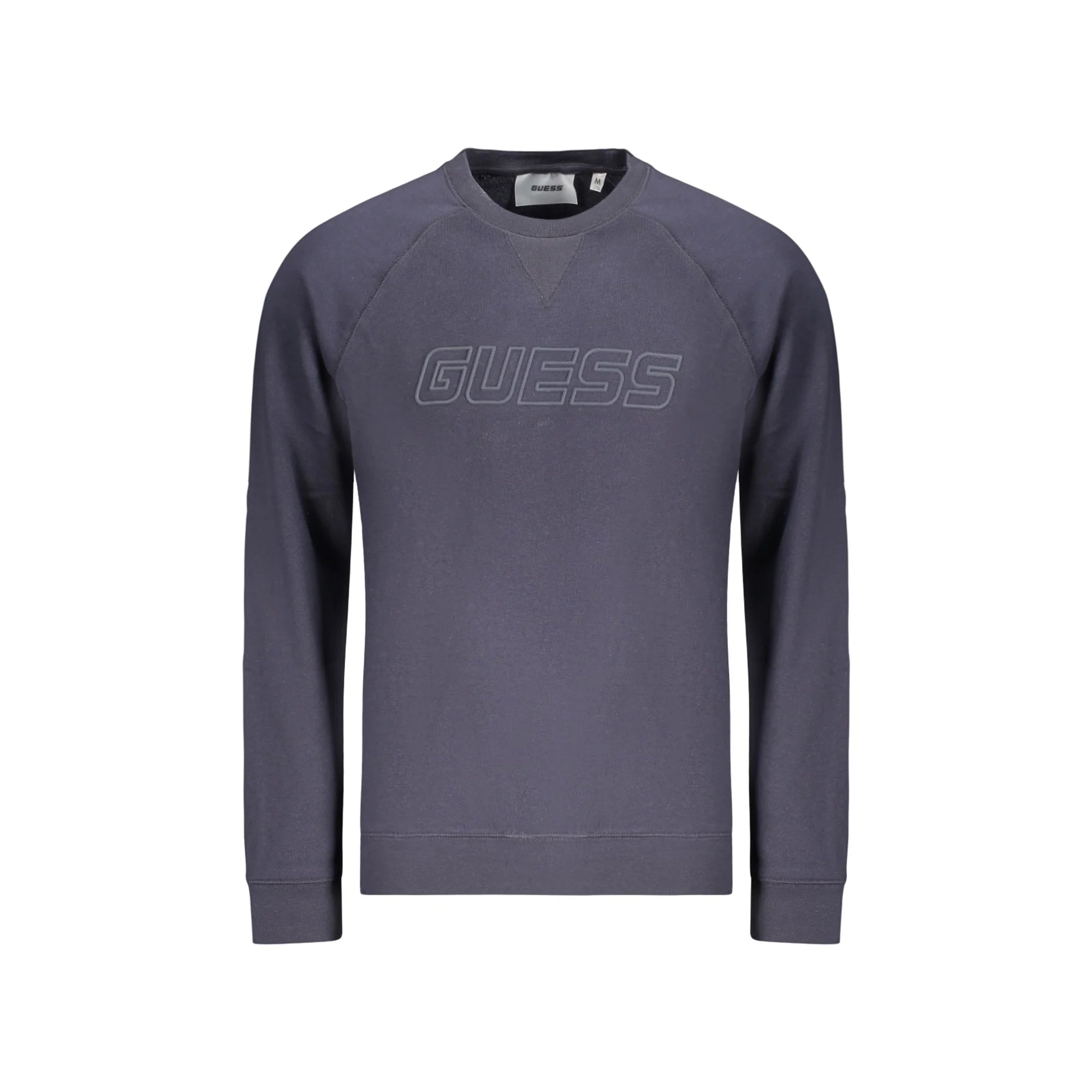 GUESS JEANS FELPA SENZA ZIP UOMO BLU