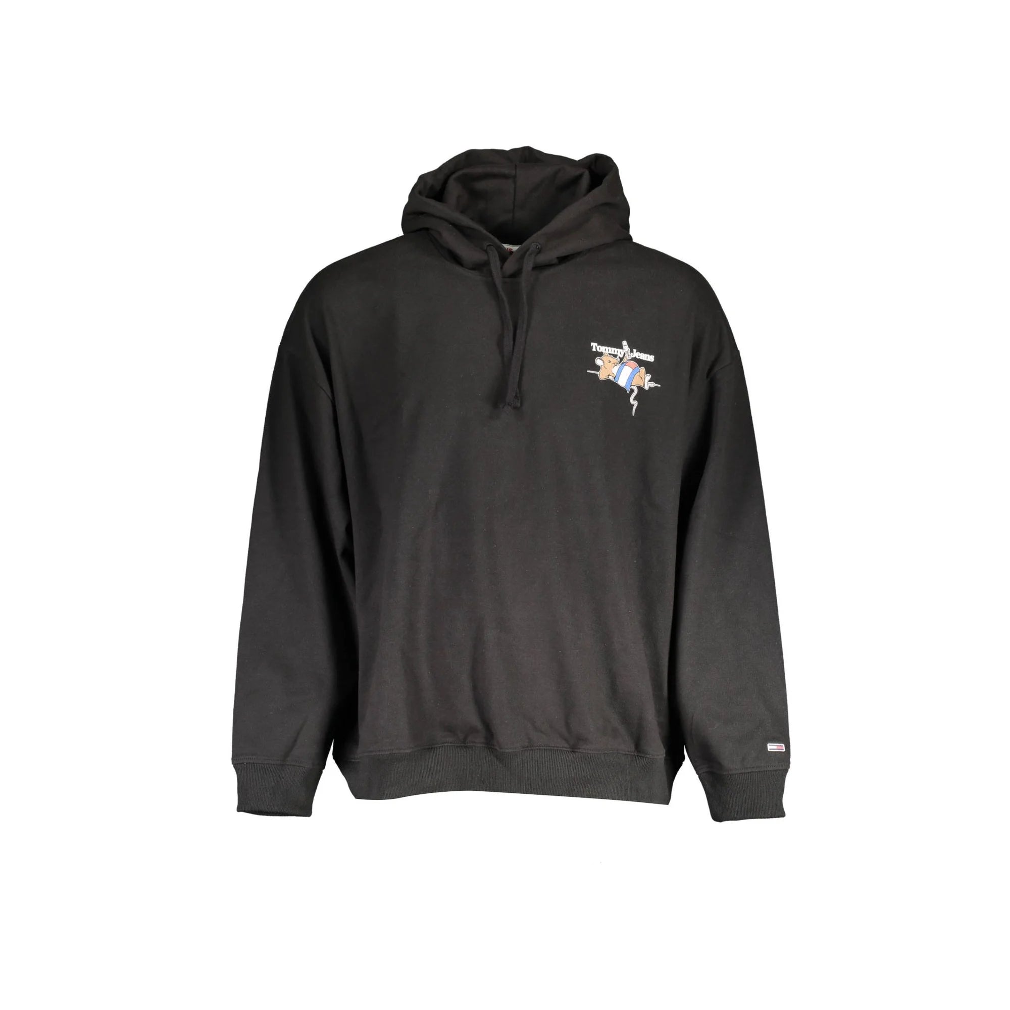 TOMMY HILFIGER FELPA SENZA ZIP UOMO NERO