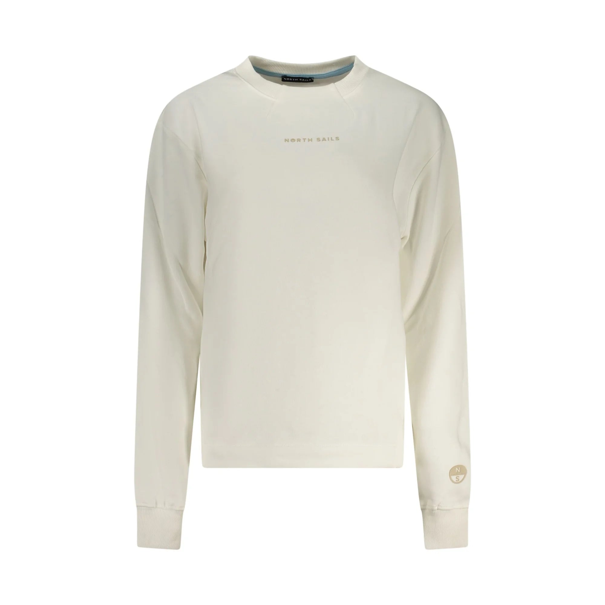 NORTH SAILS FELPA SENZA ZIP DONNA BIANCO