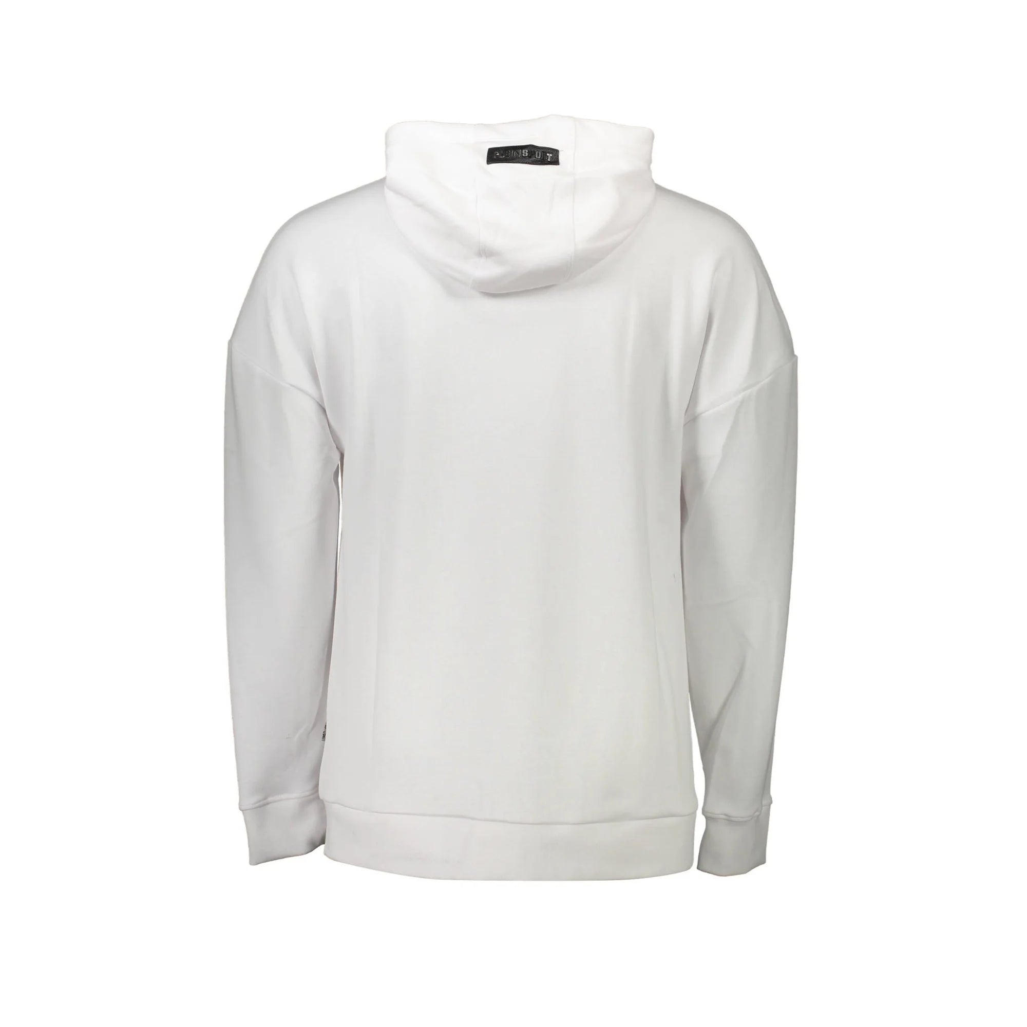 PLEIN SPORT FELPA SENZA ZIP UOMO BIANCO