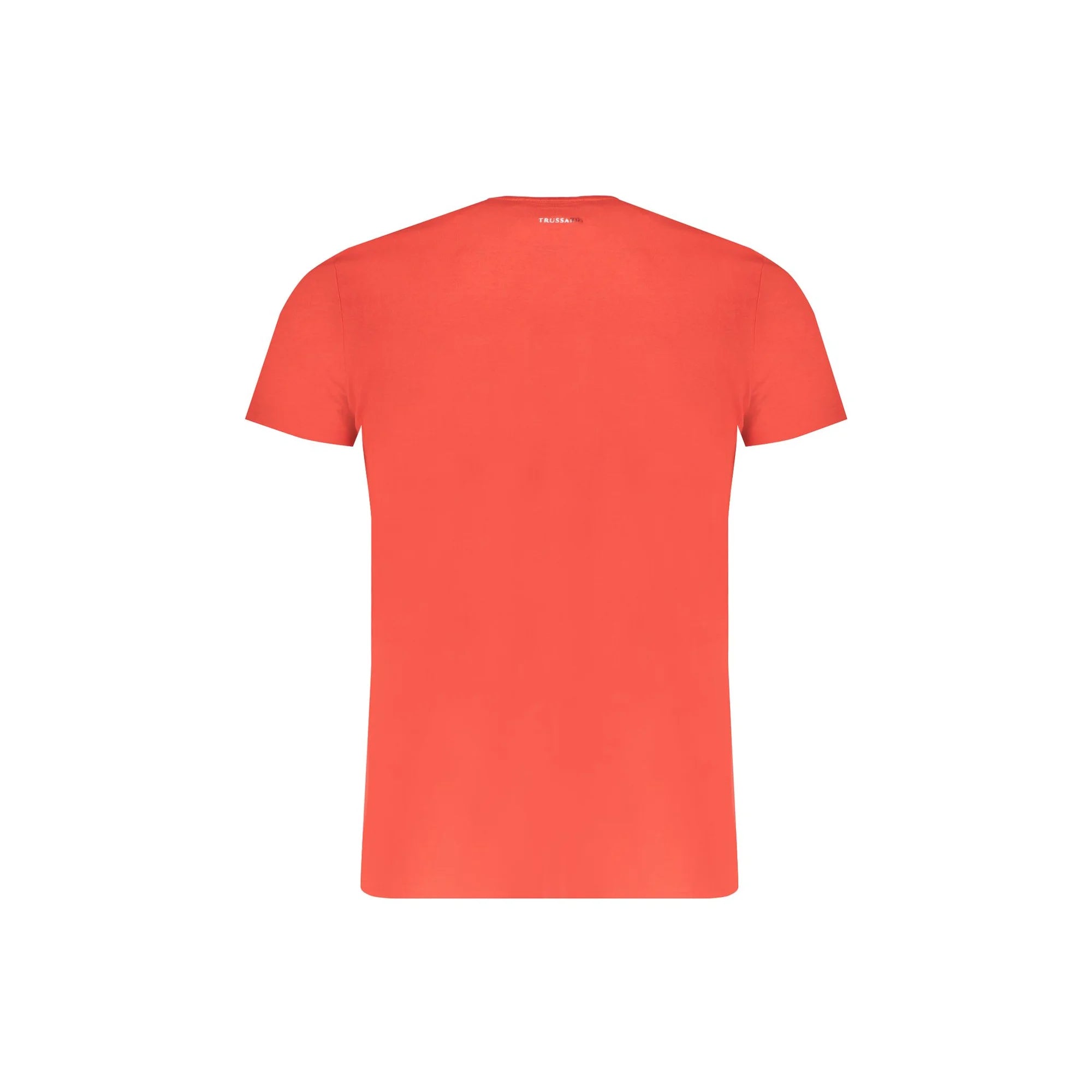 TRUSSARDI T-SHIRT MANICHE CORTE UOMO ROSSO