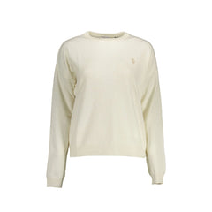 U.S. Polo Camiseta Mujer Blanca Bordado