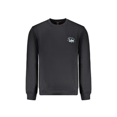 Lee Hanorac cu Mâne Lungi Bărbați Negru Print Logo