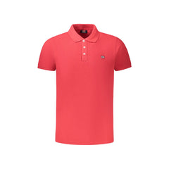 Norway 1963 Polo Kratki Rukavi Muškarci Crvena Logo