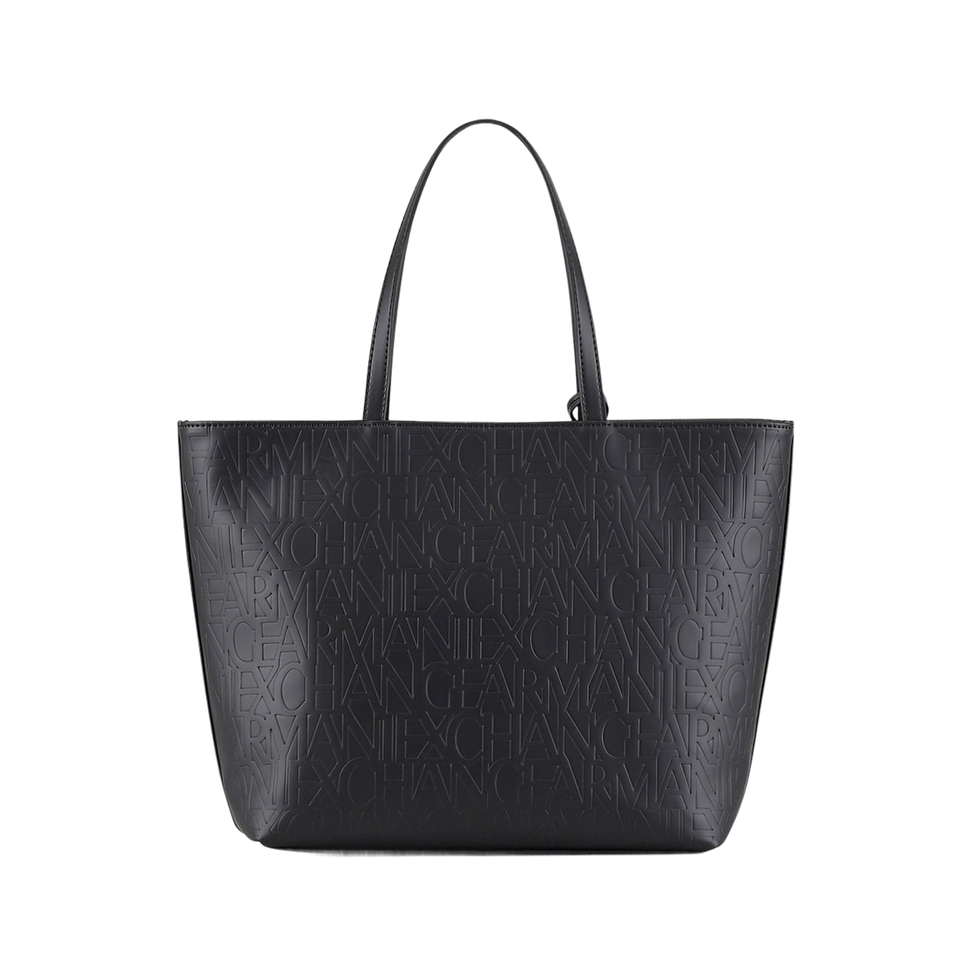 Borsa Shopper Donna Armani Exchange con Logo Allover