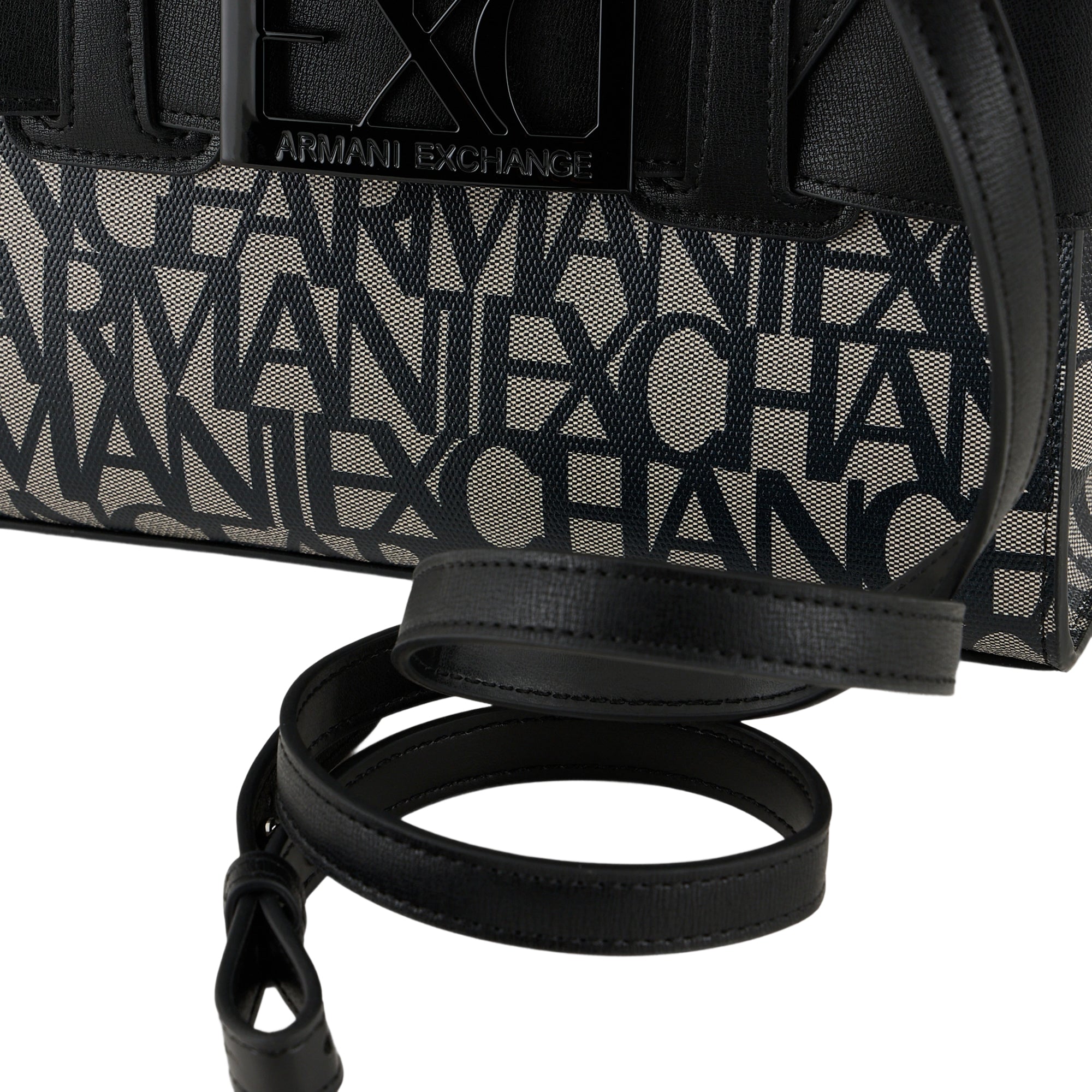 Borsa Donna a Mano Piccola Armani Exchange con Tracolla Nera