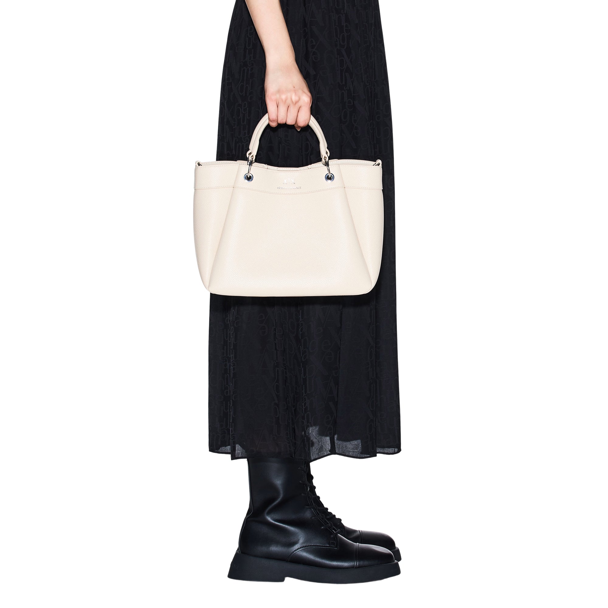 Borsa Donna a Mano Media Armani Exchange con Tracolla Logata