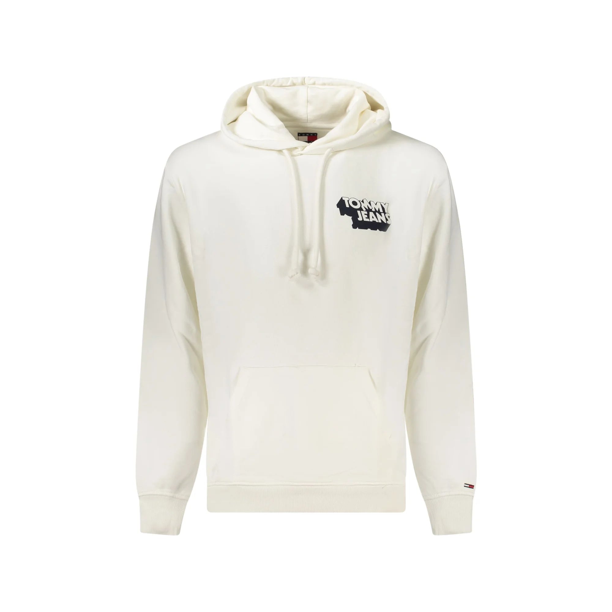TOMMY HILFIGER FELPA SENZA ZIP UOMO BIANCO