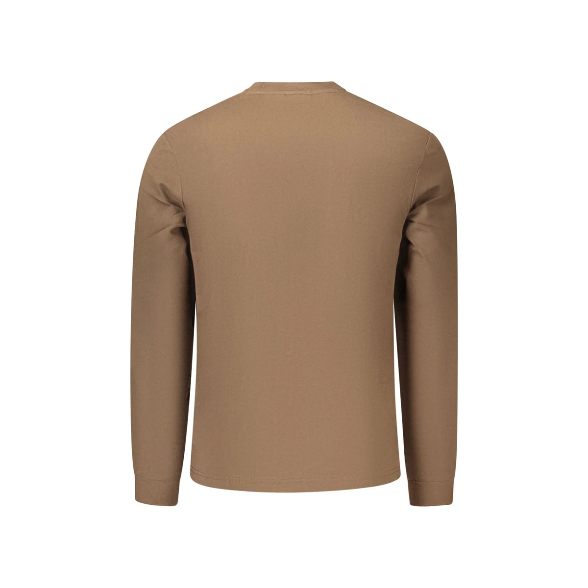 NAPAPIJRI T-SHIRT MANICHE LUNGHE UOMO MARRONE