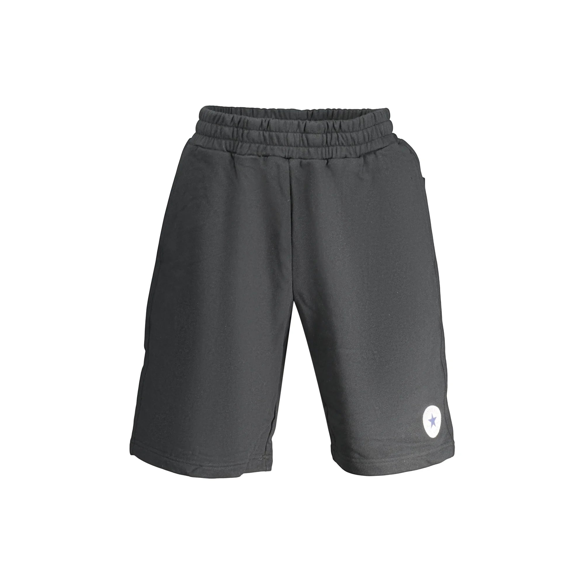CONVERSE PANTALONE TUTA CORTO UOMO NERO