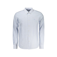 North Sails Camicia Maniche Lunghe Uomo Bianca Ricamo
