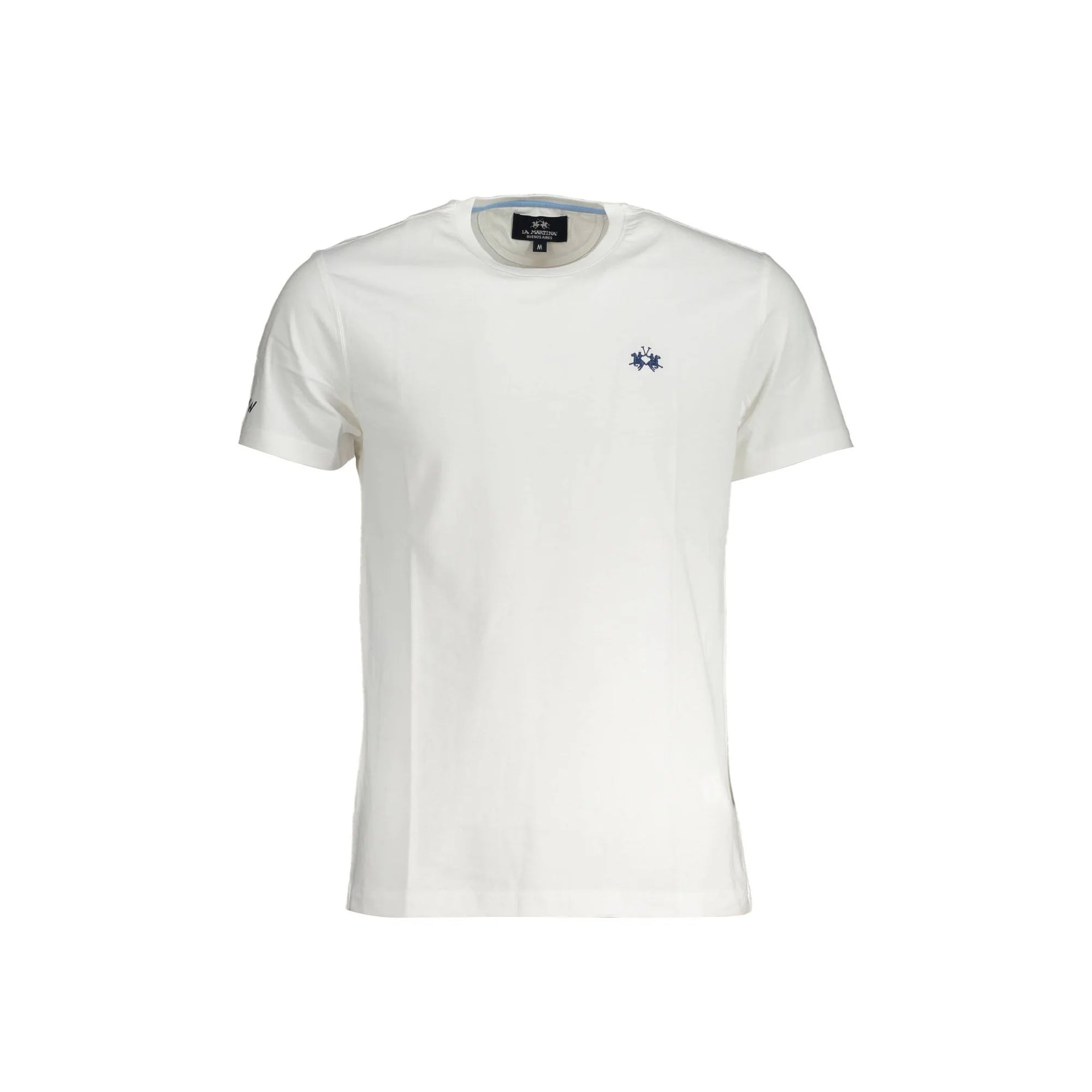 LA MARTINA T-SHIRT MANICHE CORTE UOMO BIANCO