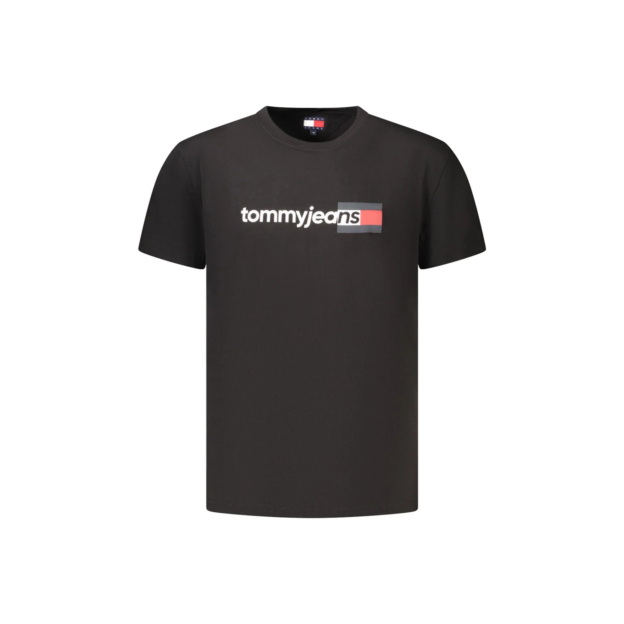 TOMMY HILFIGER T-SHIRT MANICHE CORTE UOMO NERO