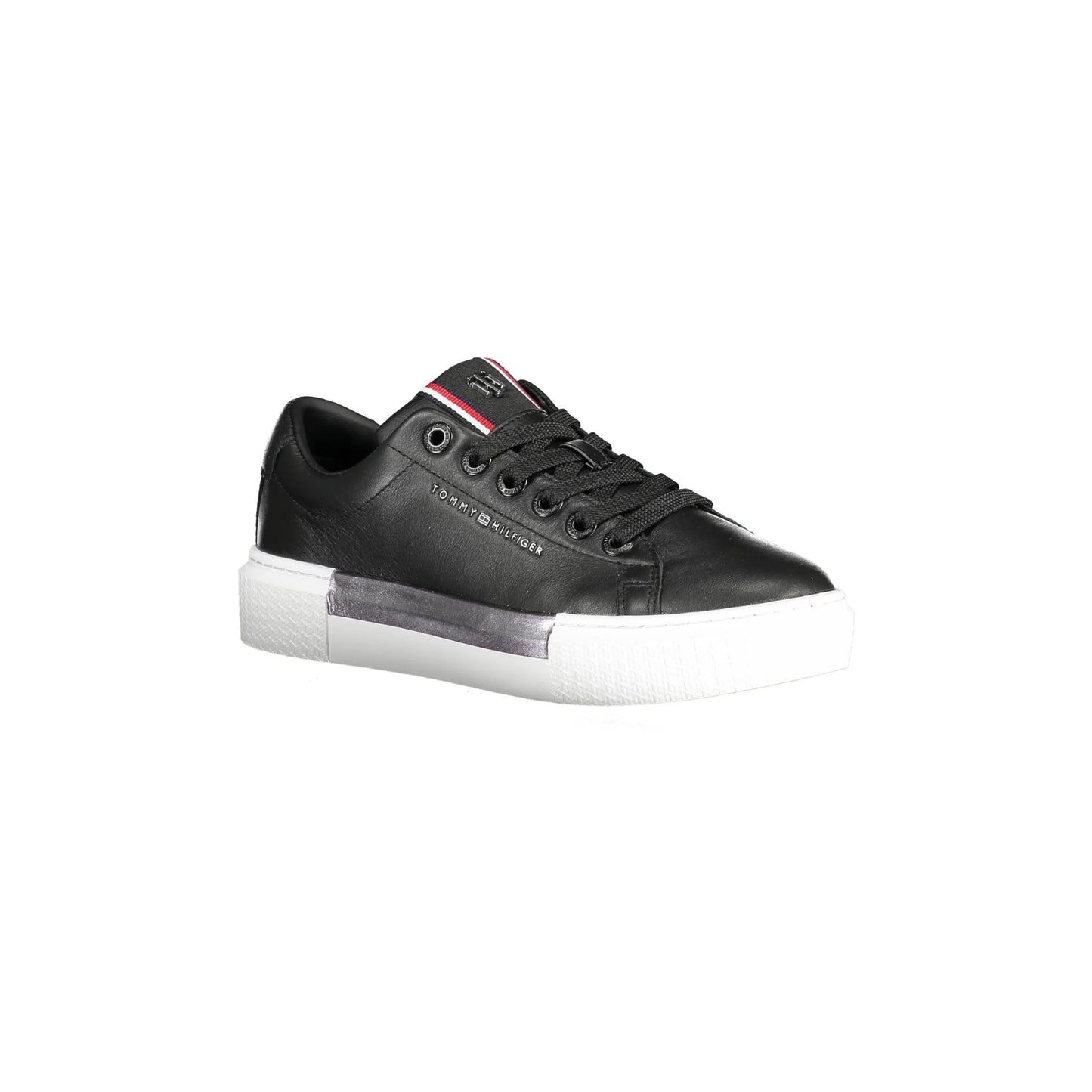 Tommy Hilfiger Sneakers Donna Nere Stampa Logo nero - vista 3