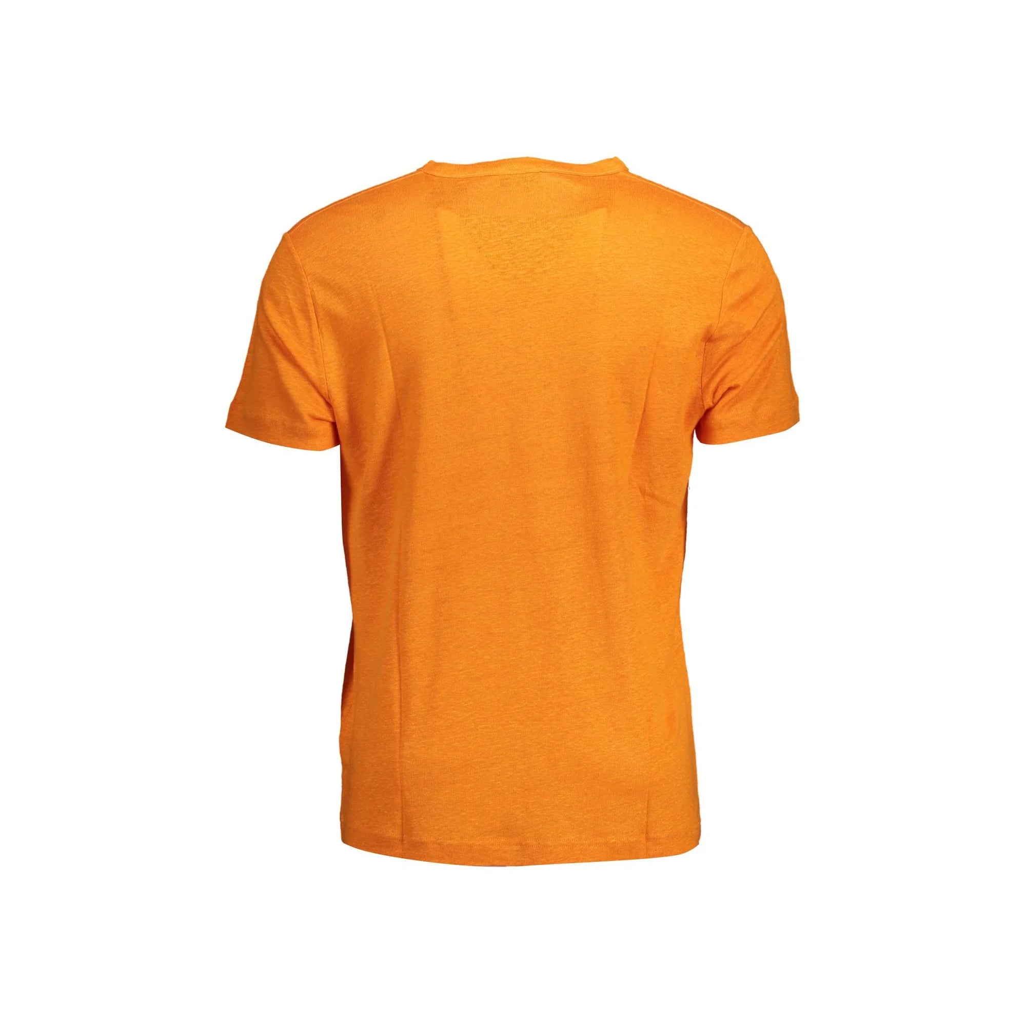 GANT T-SHIRT MANICHE CORTE UOMO ARANCIO