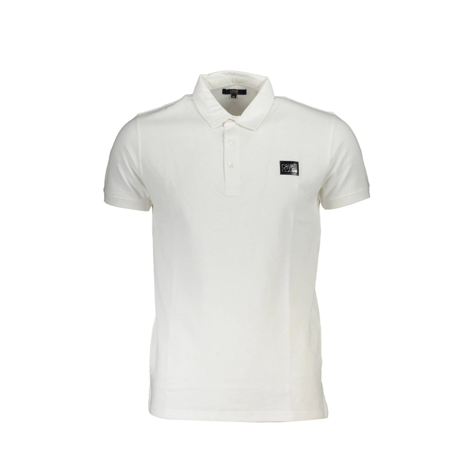 CAVALLI CLASS POLO MANICHE CORTE UOMO BIANCO
