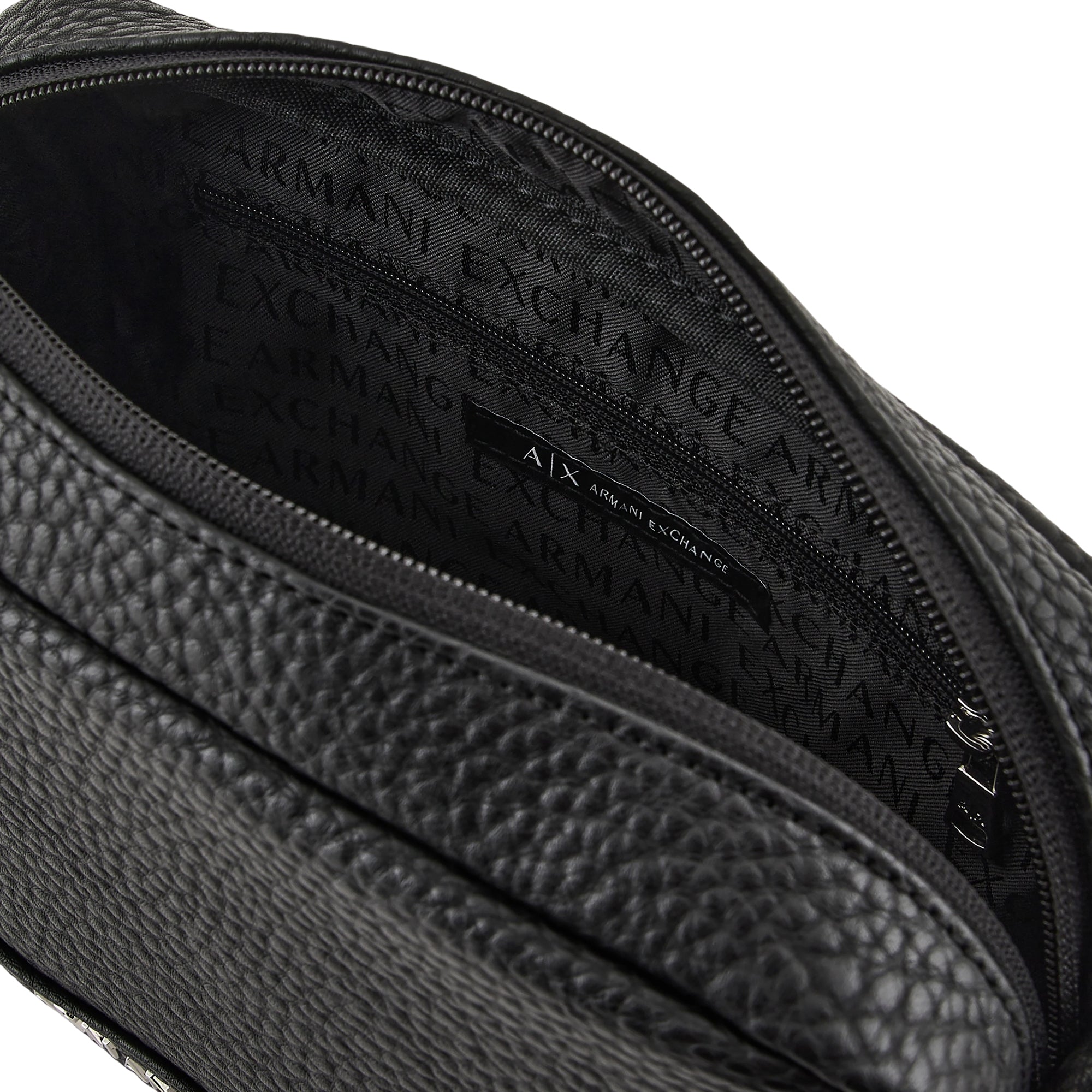 Beauty Case Uomo Armani Exchange con Laccio in Tessuto Riciclato