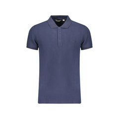 Ellesse Poloshirt Kurzarm Herren Blau mit Stickerei