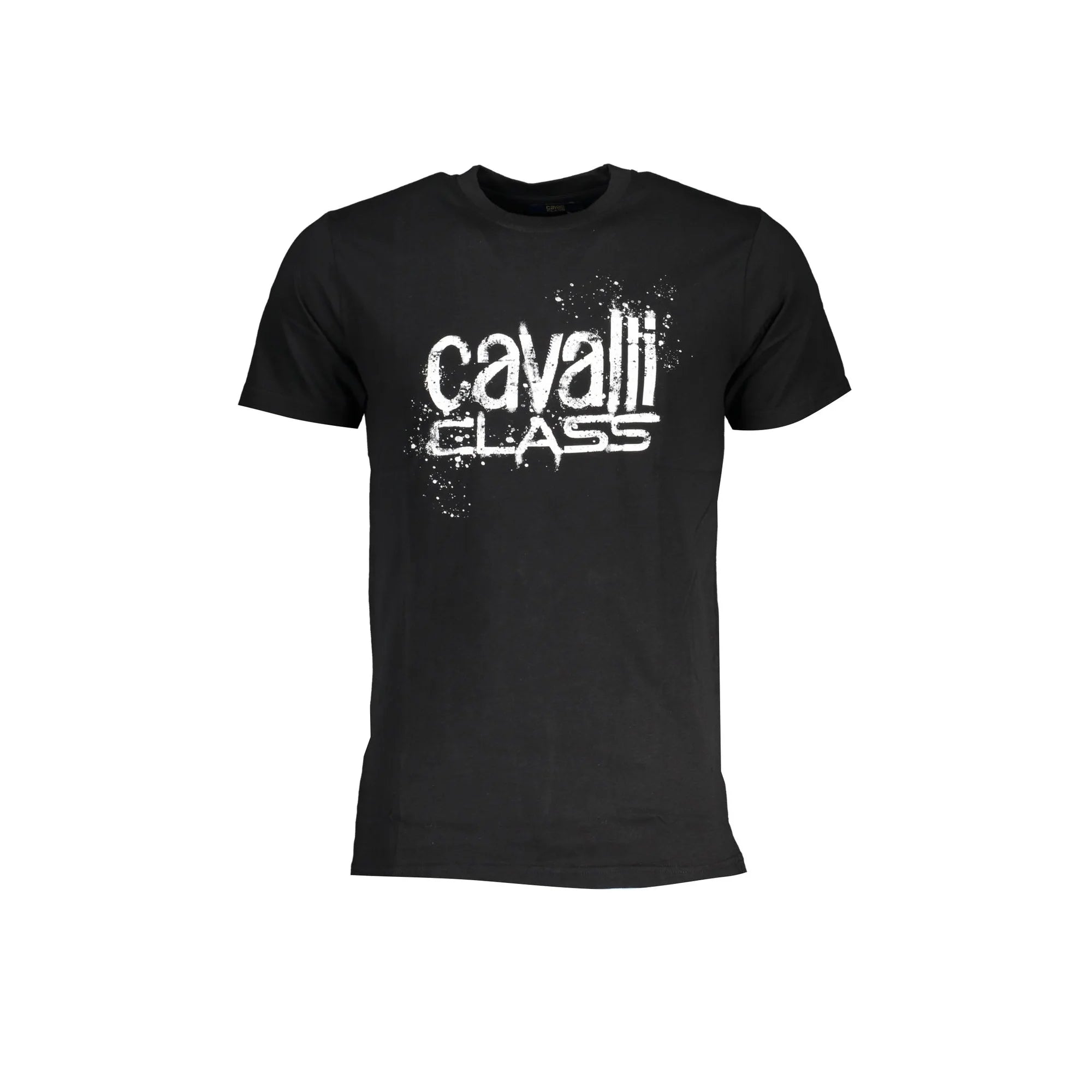 CAVALLI CLASS T-SHIRT MANICHE CORTE UOMO NERO
