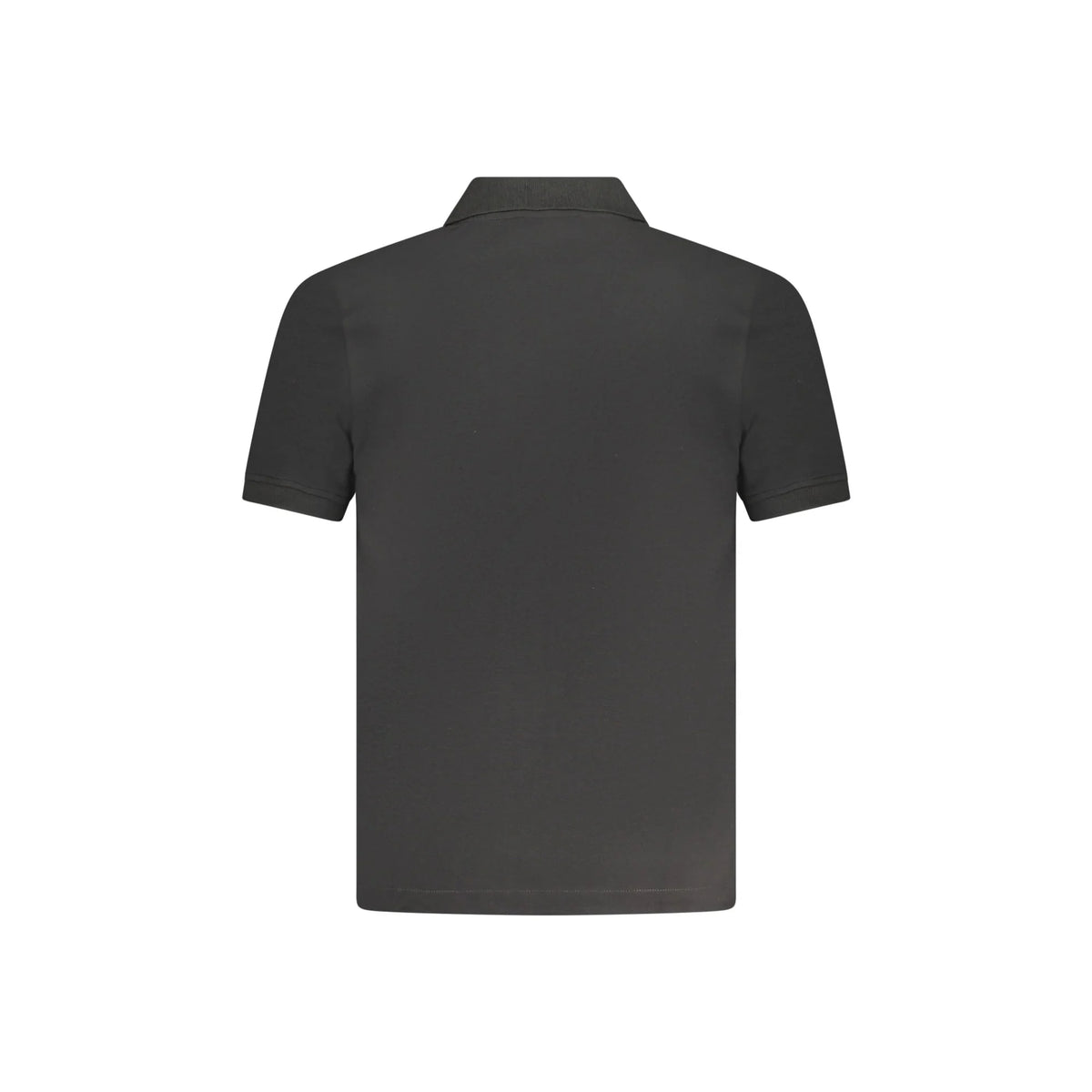 K-WAY POLO MANICHE CORTE UOMO NERO