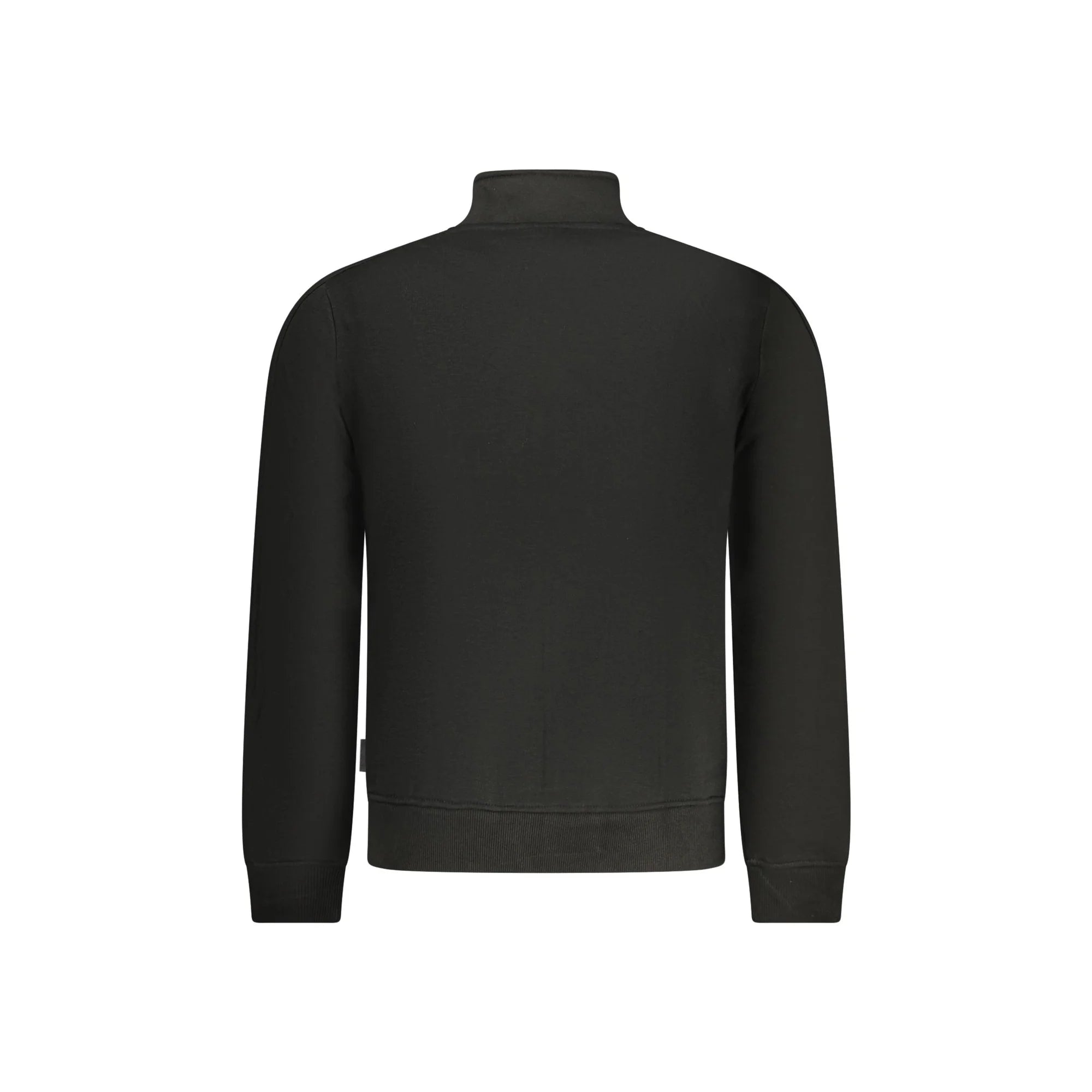 U.S. GRAND FELPA CON ZIP UOMO NERO