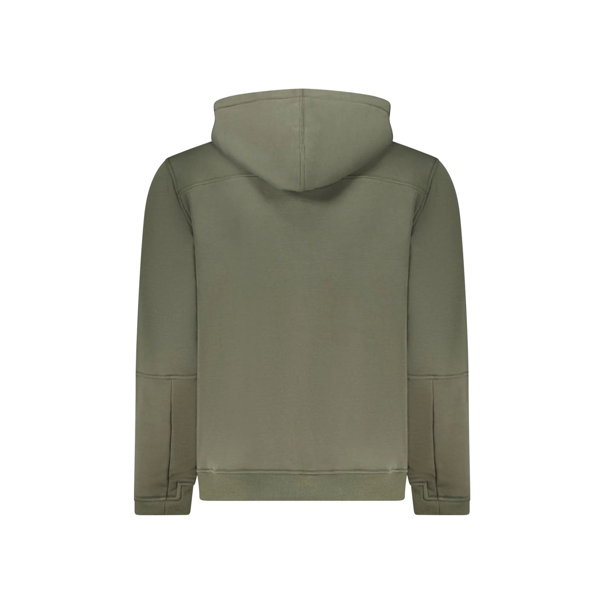 K-WAY FELPA CON ZIP UOMO VERDE