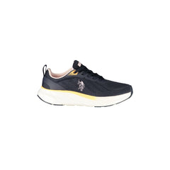 U.S. Polo Assn. Ténis Mulher Azul Detalhes em Contraste