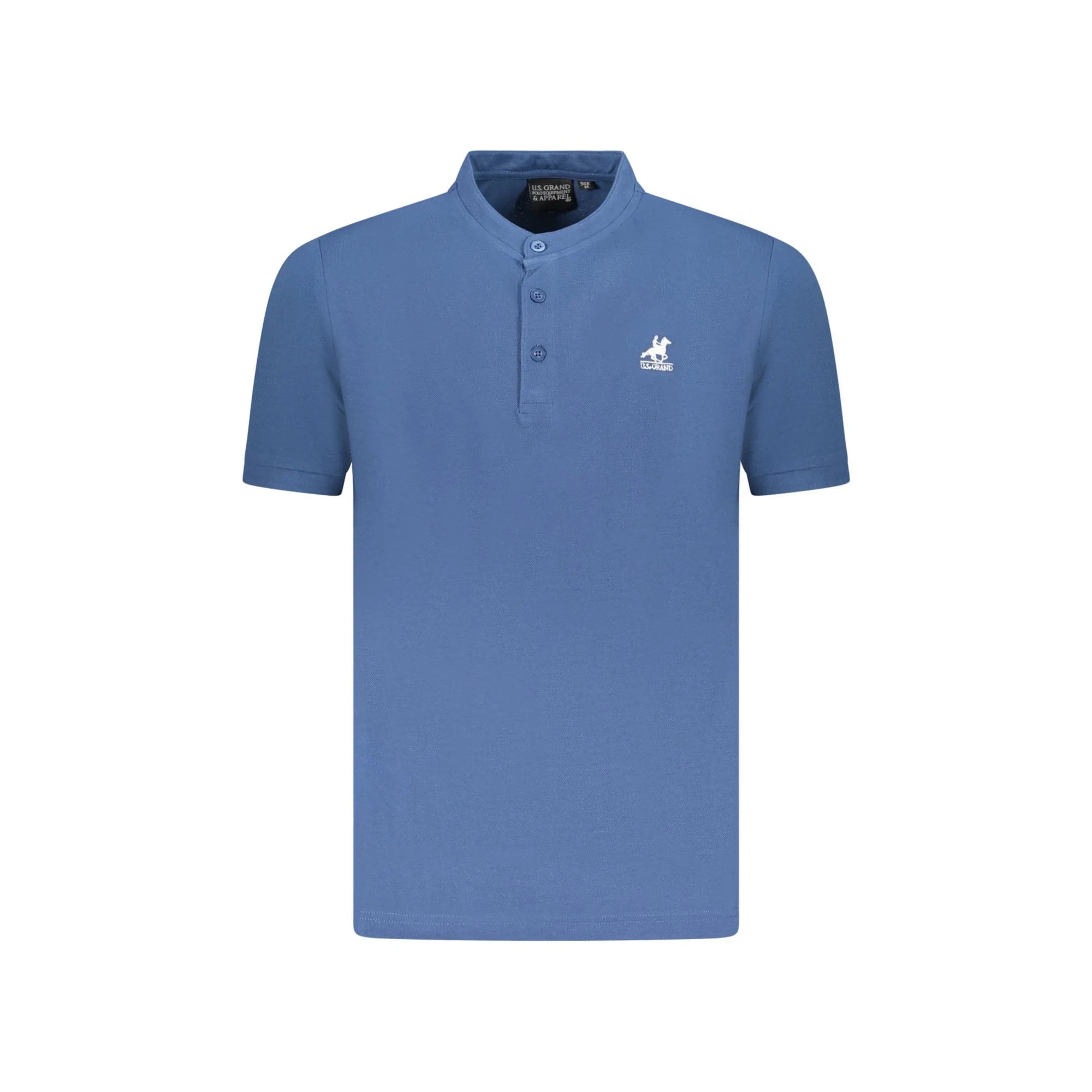 U.S. GRAND POLO POLO MANICHE CORTE UOMO BLU