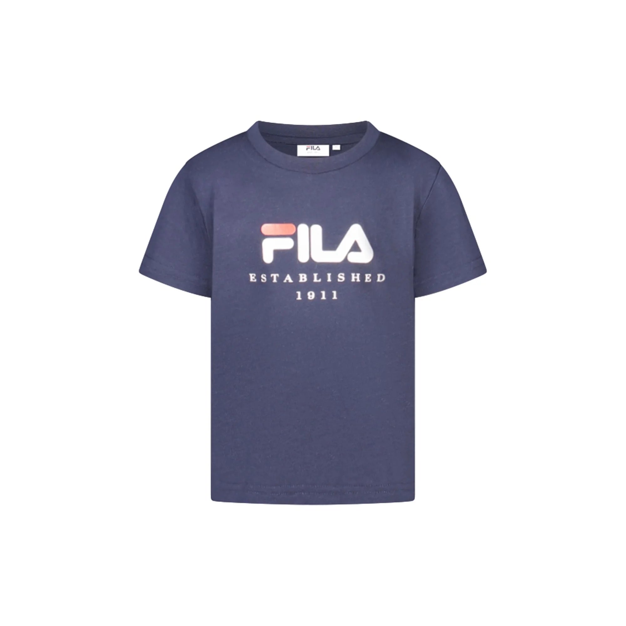 FILA T-SHIRT MANICHE CORTE BAMBINA BLU