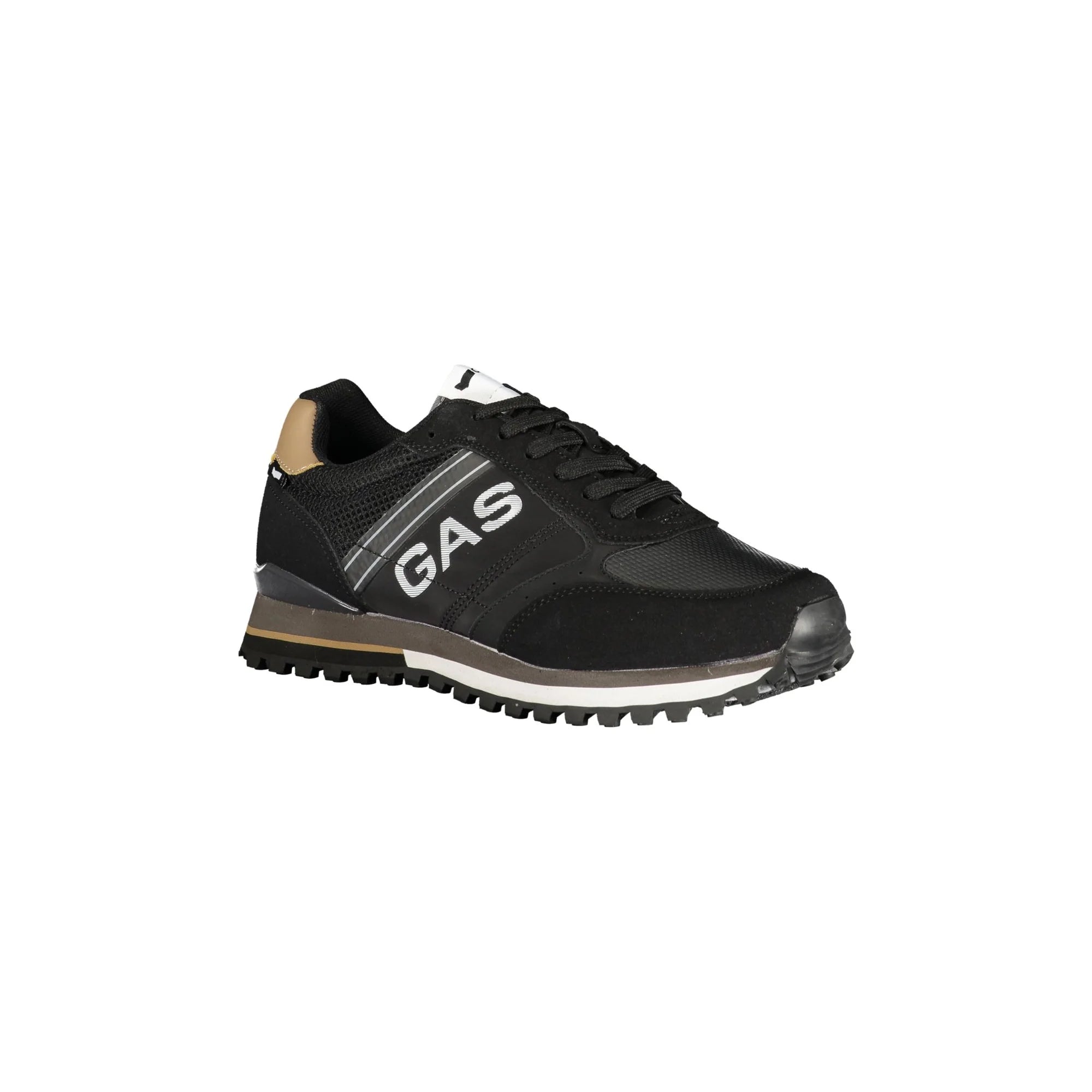 Gas Sneakers Uomo Nere Stampa nero - vista 2