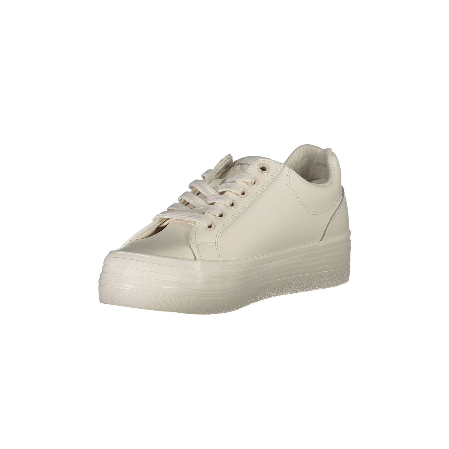 Calvin Klein Sneakers Donna Bianche Stampa Logo bianco - vista 3