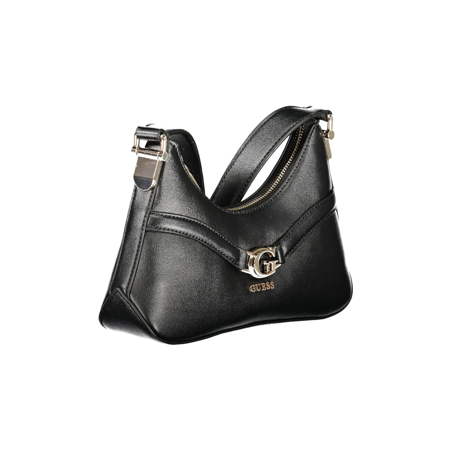 Guess Jeans Borsa a Tracolla Donna Nera Chiusura con Zip Borse nero - vista 3