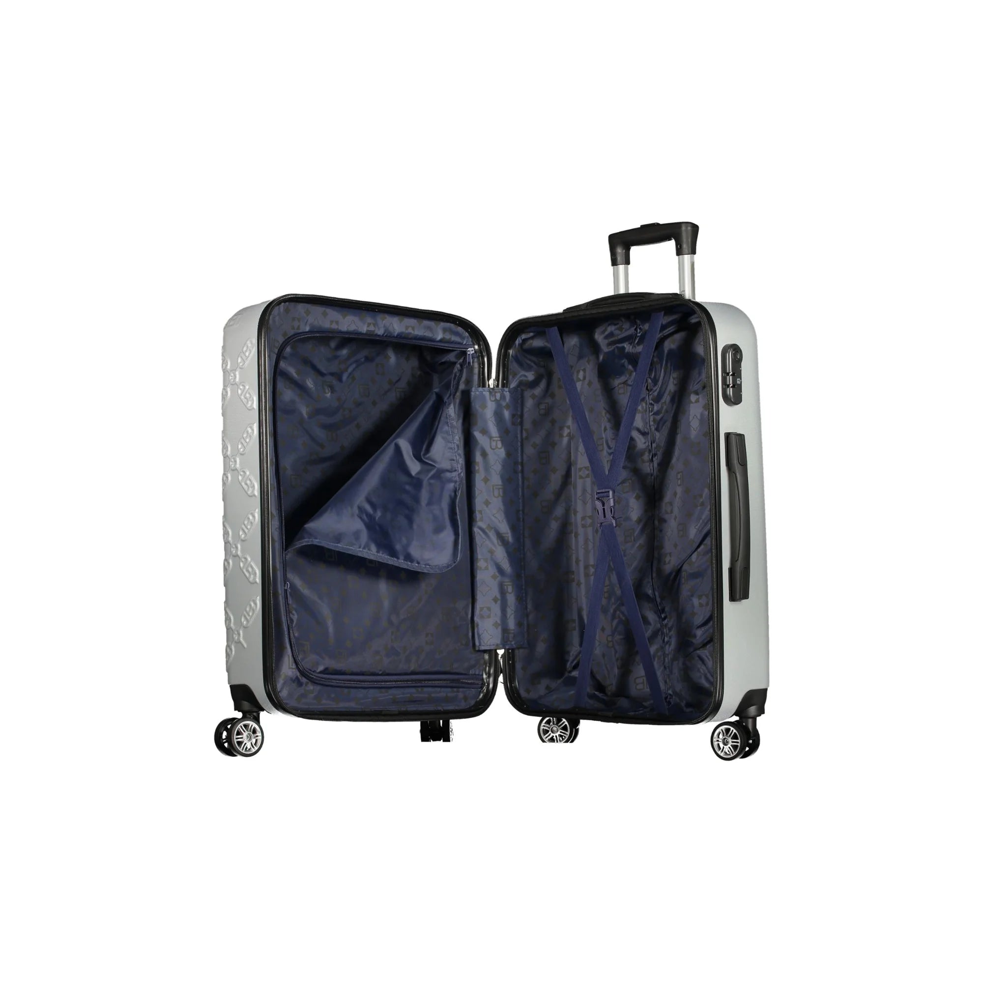 LAURA BIAGIOTTI TROLLEY GRANDE DONNA ARGENTO