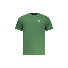 North Sails T-Shirt Maniche Corte Uomo Verde Logo