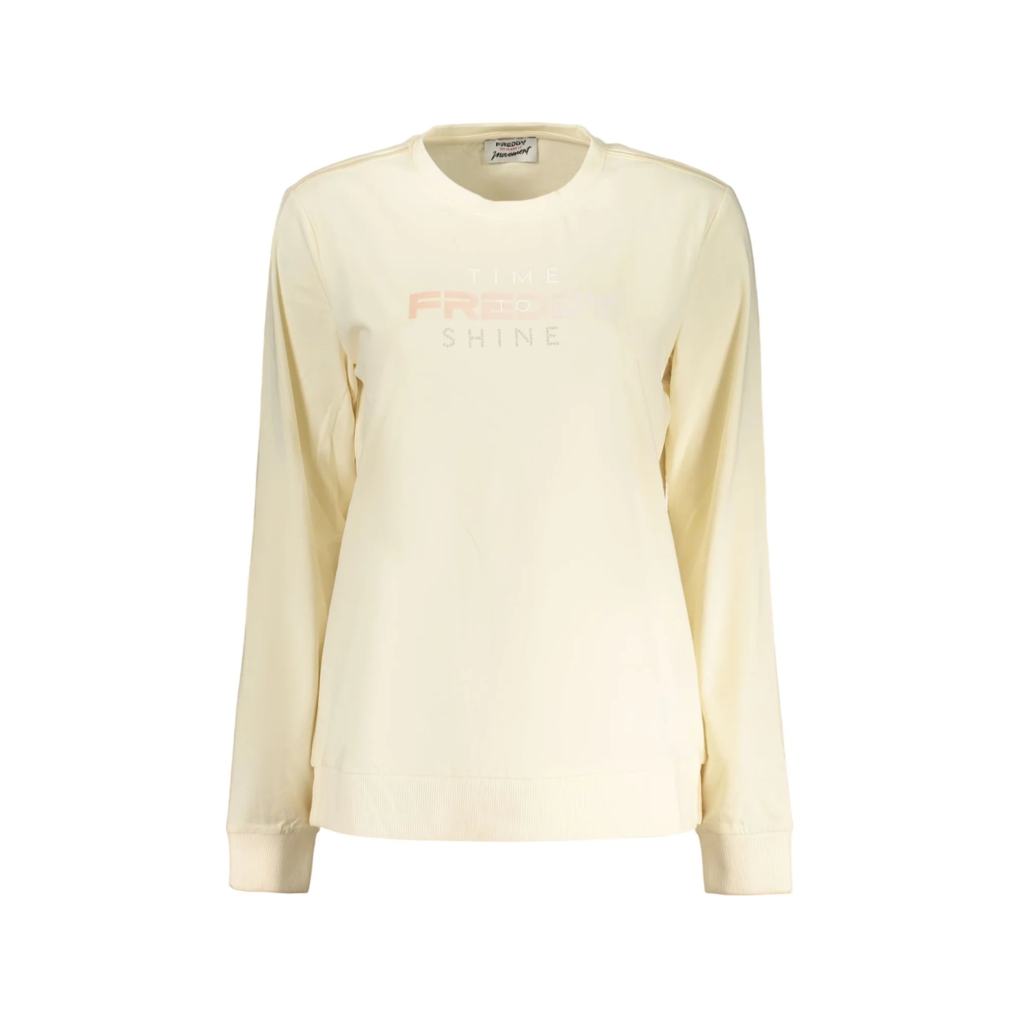 FREDDY T-SHIRT MANICHE LUNGHE DONNA BEIGE