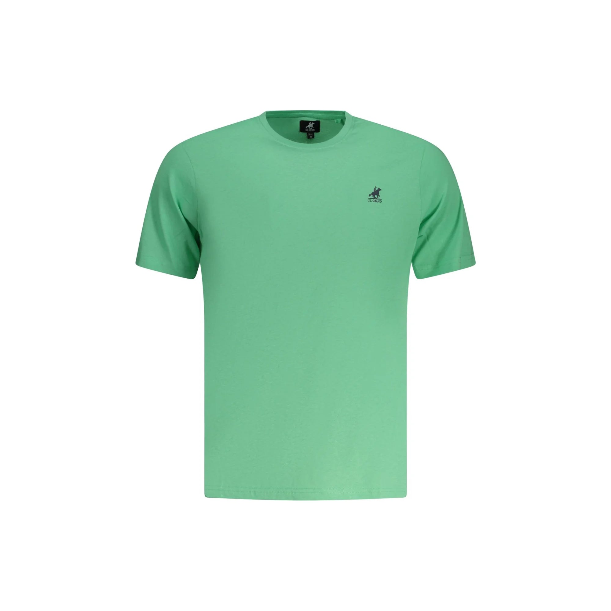 U.S. GRAND T-SHIRT MANICHE CORTE UOMO VERDE