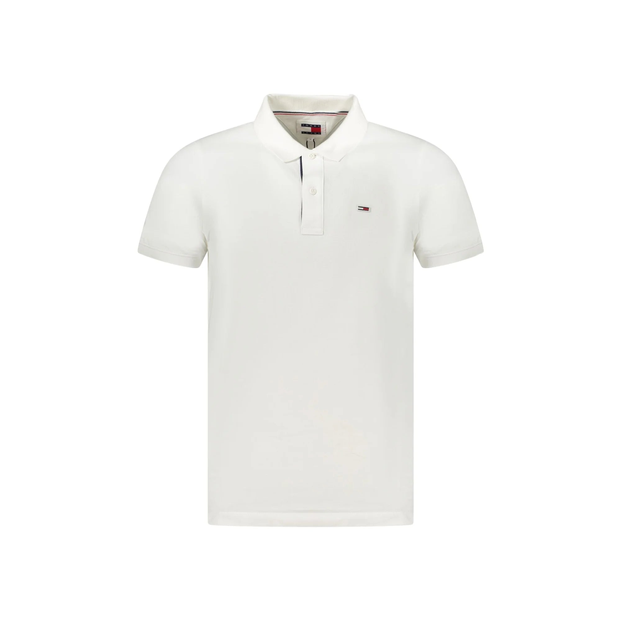 TOMMY HILFIGER POLO MANICHE CORTE UOMO BIANCO