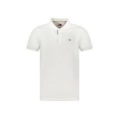 Tommy Hilfiger Πόλο Μανίκια Κοντά Άνδρας Λευκό Λογότυπο