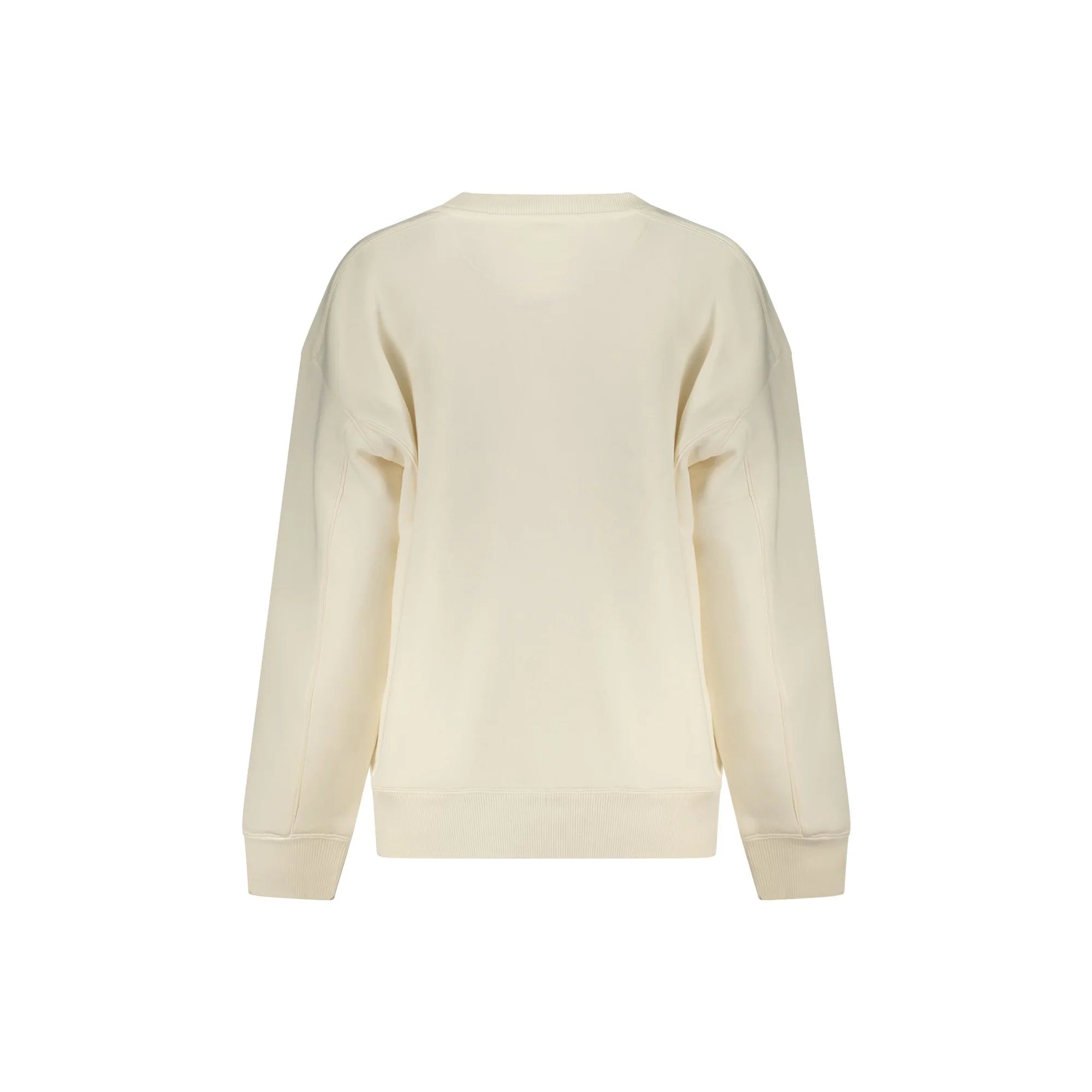 GUESS JEANS FELPA SENZA ZIP DONNA BIANCO